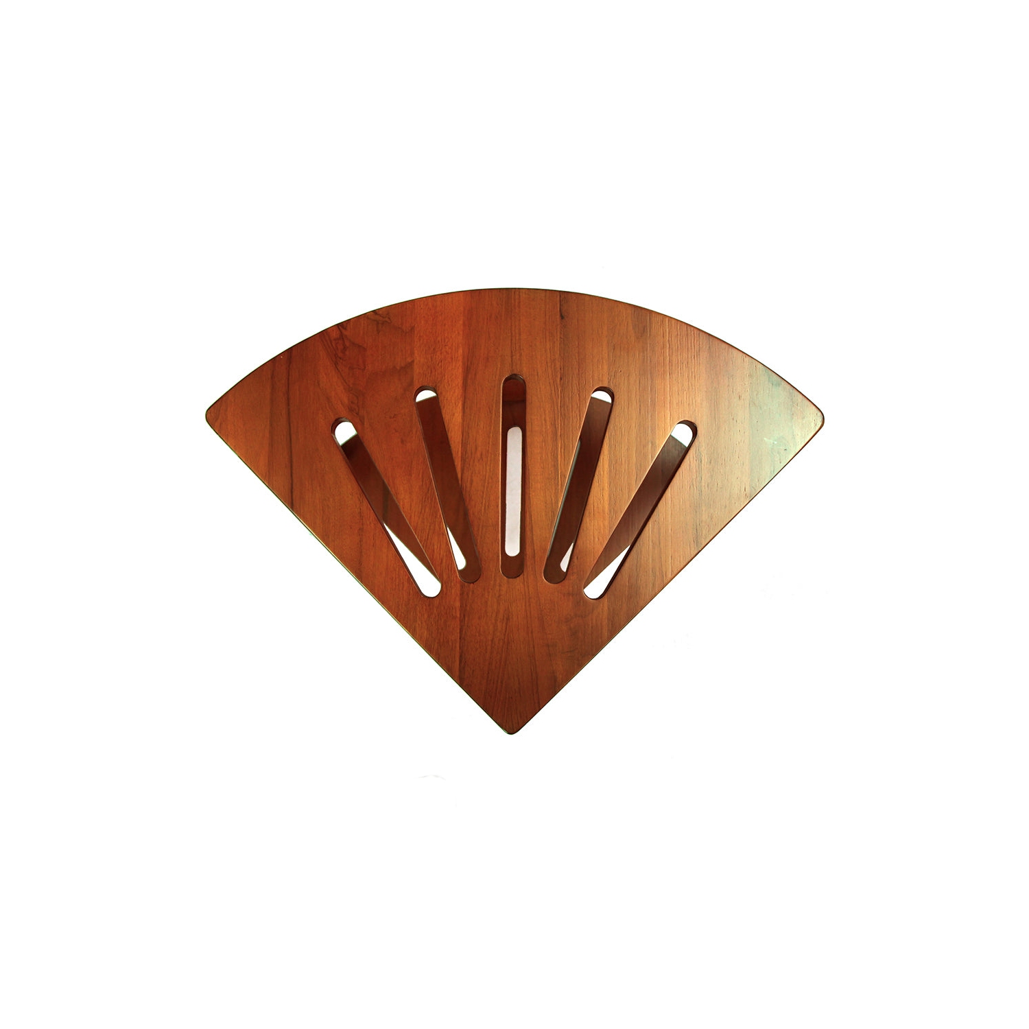 Oceanstar Corner Spa Shower Bench Seat with Storage Shelf