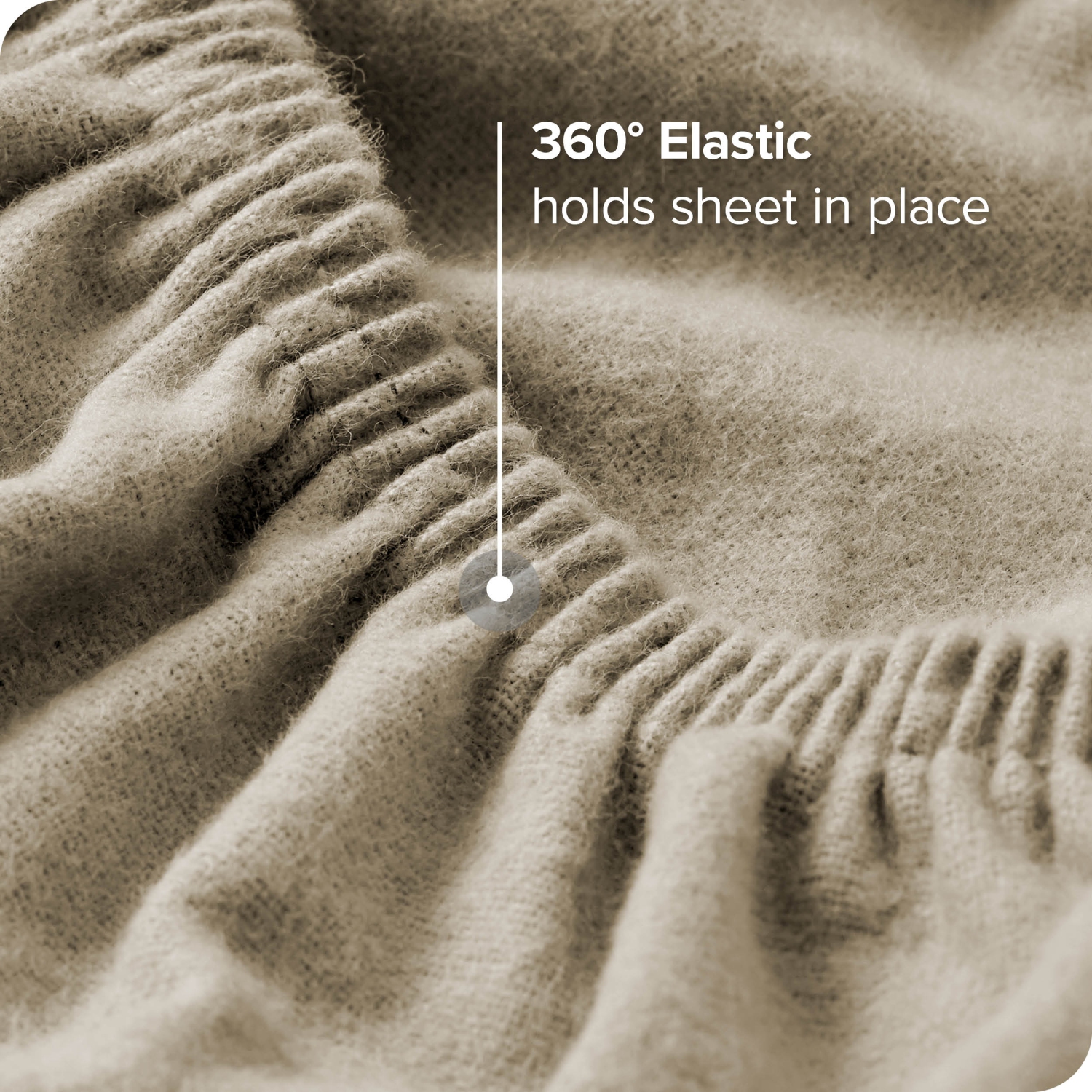 Bare Home Organic Flannel Sheet Set 100% Cotton, Velvety Soft Heavyweight - Double Brushed - Deep Pocket