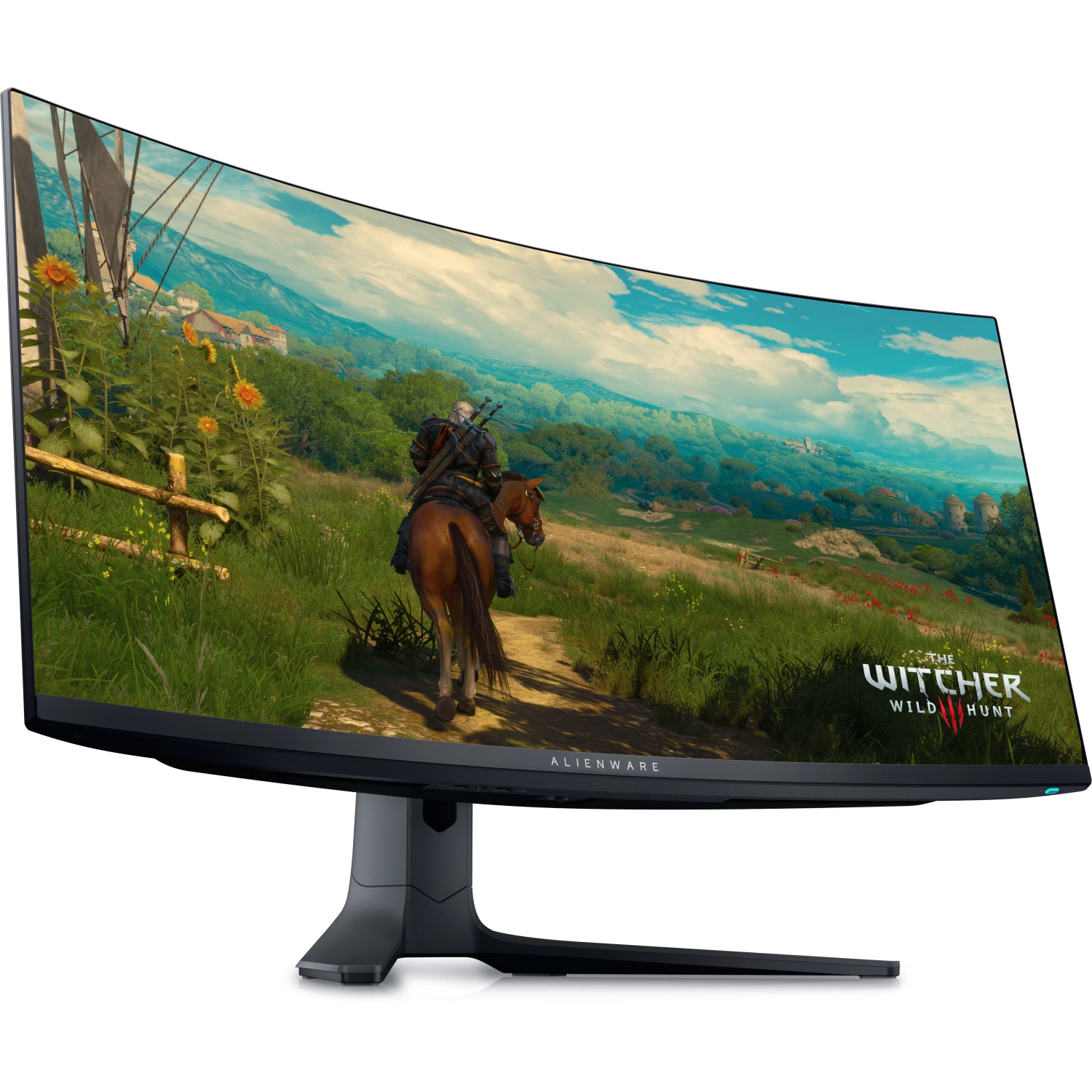 Refurbished (Excellent) Dell AW3423DWF (Gaming) Curved Monitor 34" QD-OLED 3440x1440 165Hz, AMD Free Sync, DP, 2xHDMI