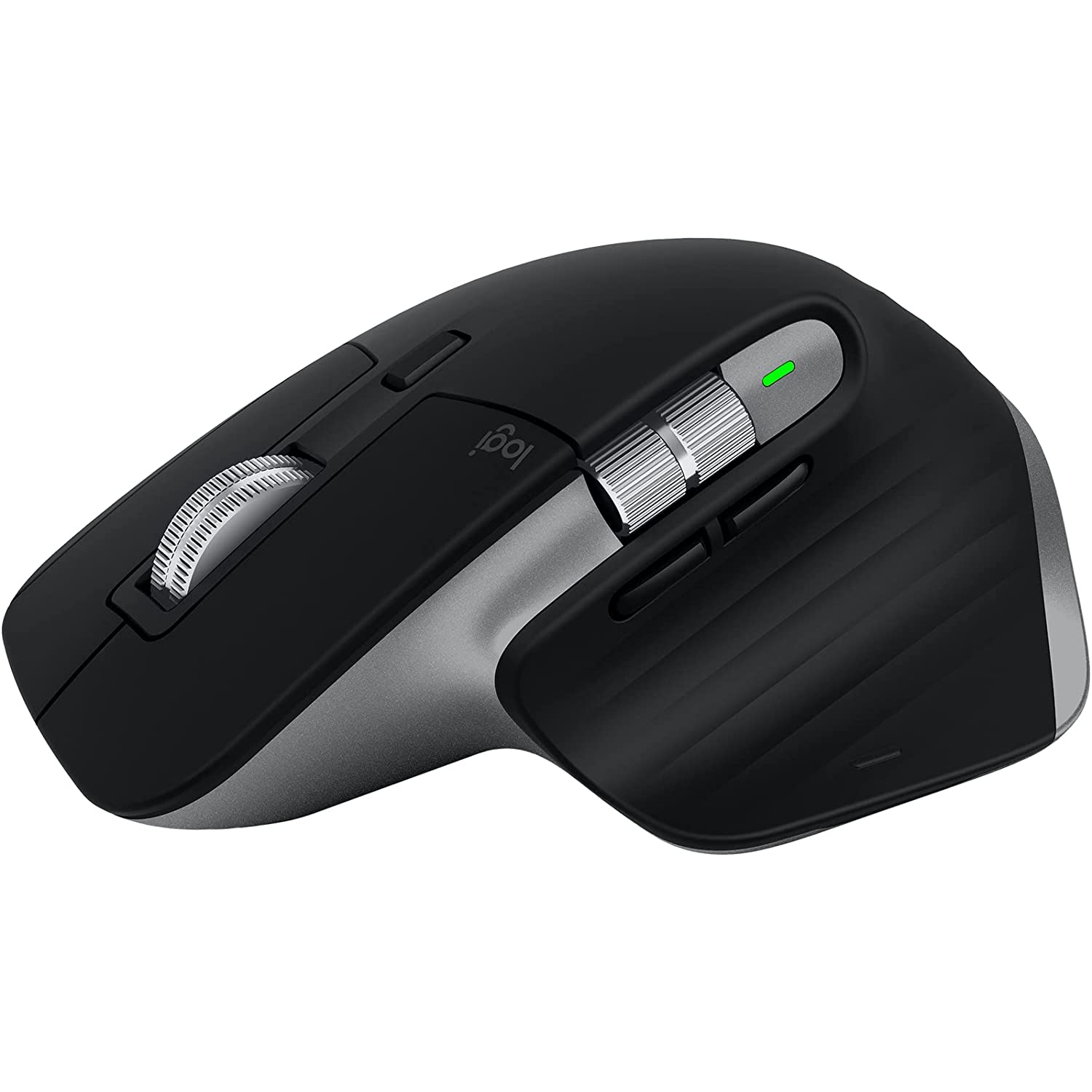 Logitech MX Master 3S for Mac - Wireless Bluetooth Mouse with Ultra-Fast Scrolling, Ergo, 8K DPI, Quiet Clicks, Track on Glass, Customization, USB-C, Apple, iPad - Space Grey