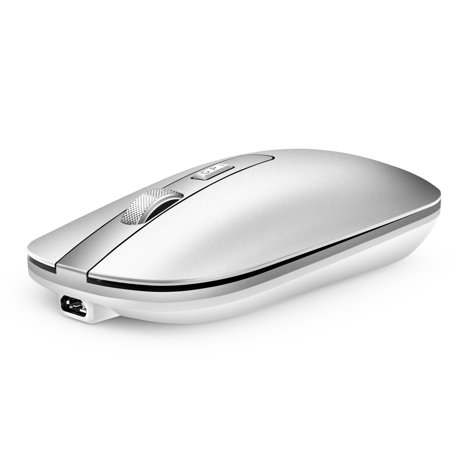 Wireless Mouse,Slim & Noiseless 2.4G USB PC Laptop Computer Cordless Mice with Nano Receiver,1600 DPI Mouse,Home&Office for Windows Mac Linux Vista