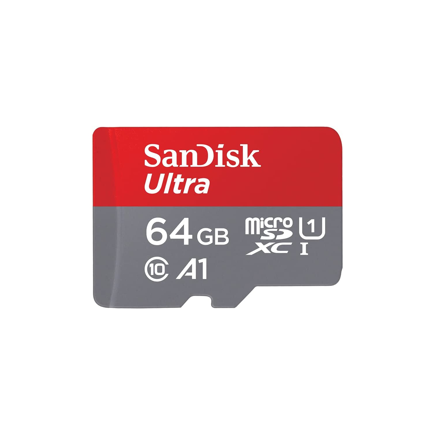 SanDisk 64GB Ultra Micro SDXC Memory Card - (SDSQUAB-064G-GN6MA) + Adapter