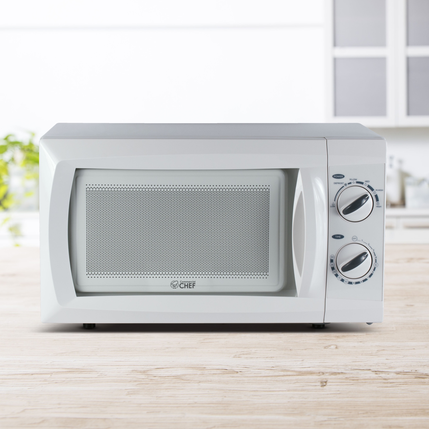 Commercial Chef Counter Top Microwave, 0.6 Cubic Feet