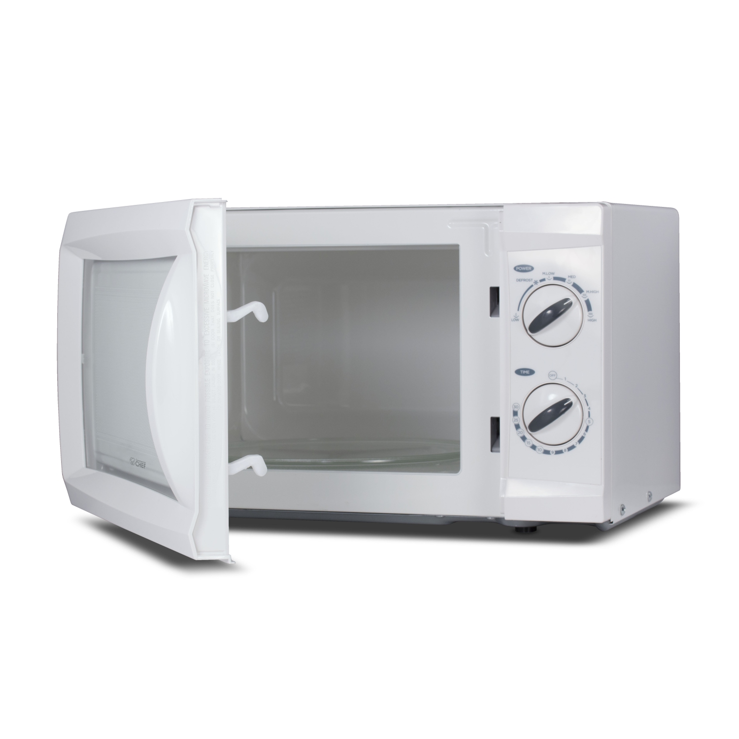 Commercial Chef Counter Top Microwave, 0.6 Cubic Feet