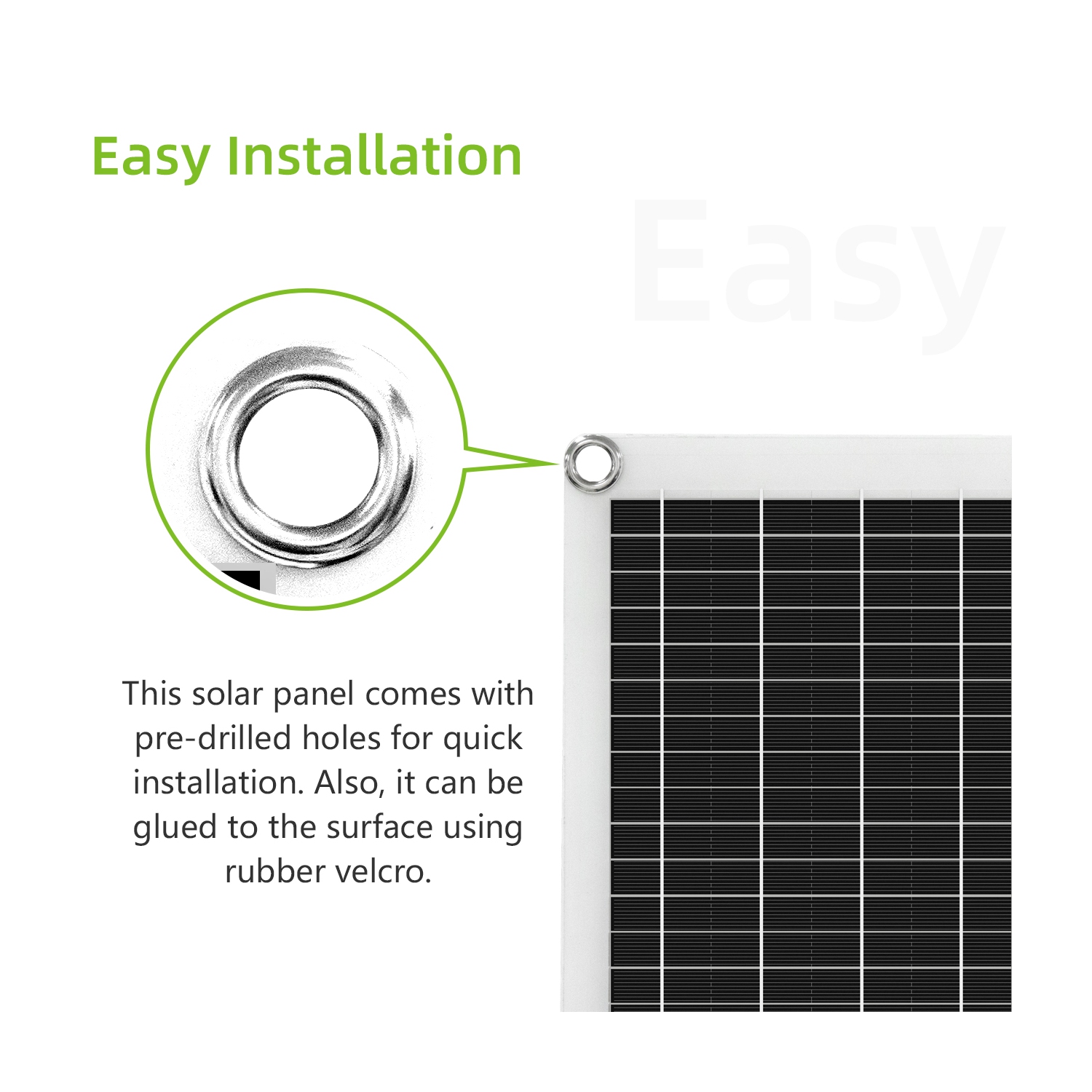 Panneau Solaire Souple 100W