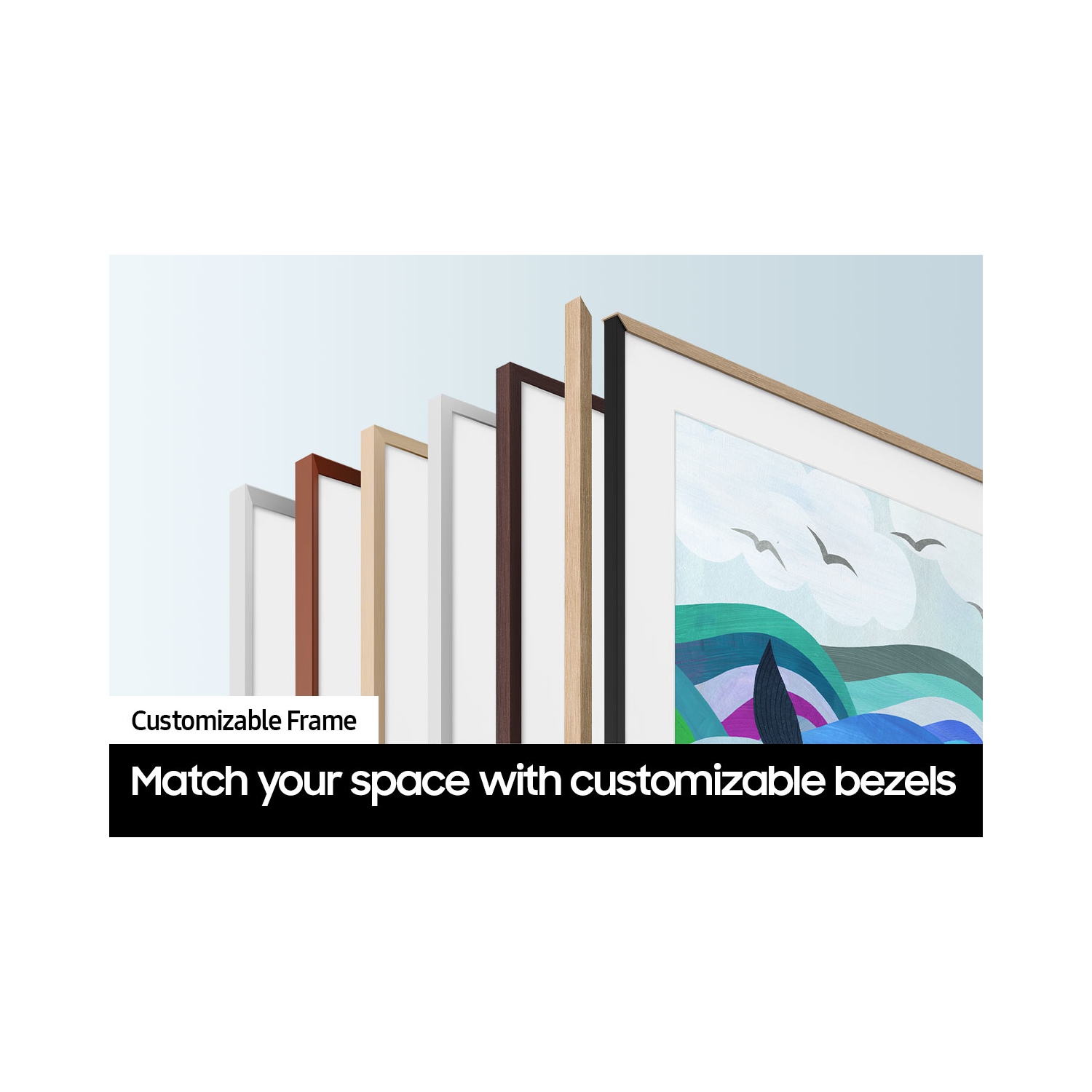 Refurbished - SAMSUNG QN50LS03B 50" CLASS LS03B THE FRAME QLED 4K SMART TV (2022)