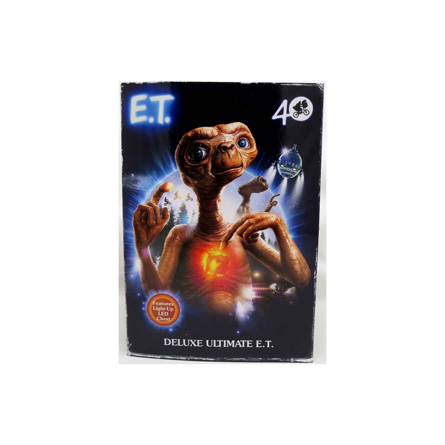E.T. Figurine articulée de 5 po de Multimeates - E.T. Light Up Deluxe