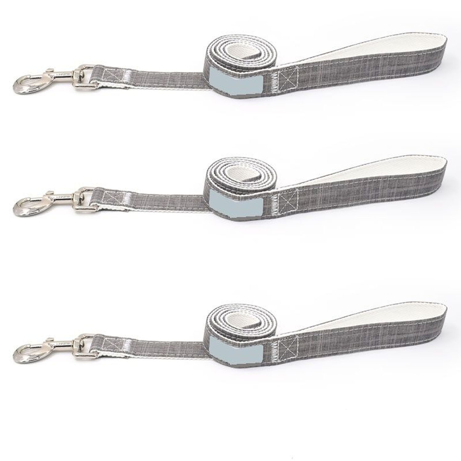 Harnais réglable pour chien laisse en fibre de bambou respirant pour chiens marche à l'extérieur, jogging