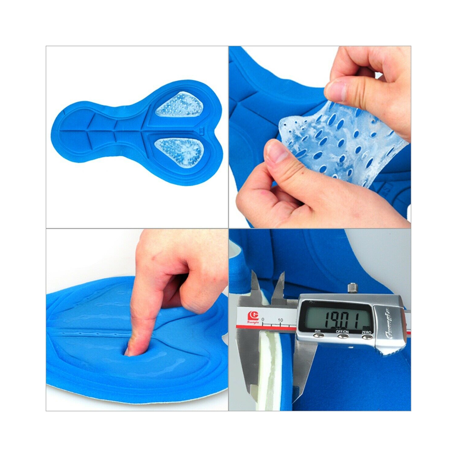 Shorts de vélo À SÉCHAGE rapide pour hommes sous-vêtements de vélo avec bourre en gel 3D CA