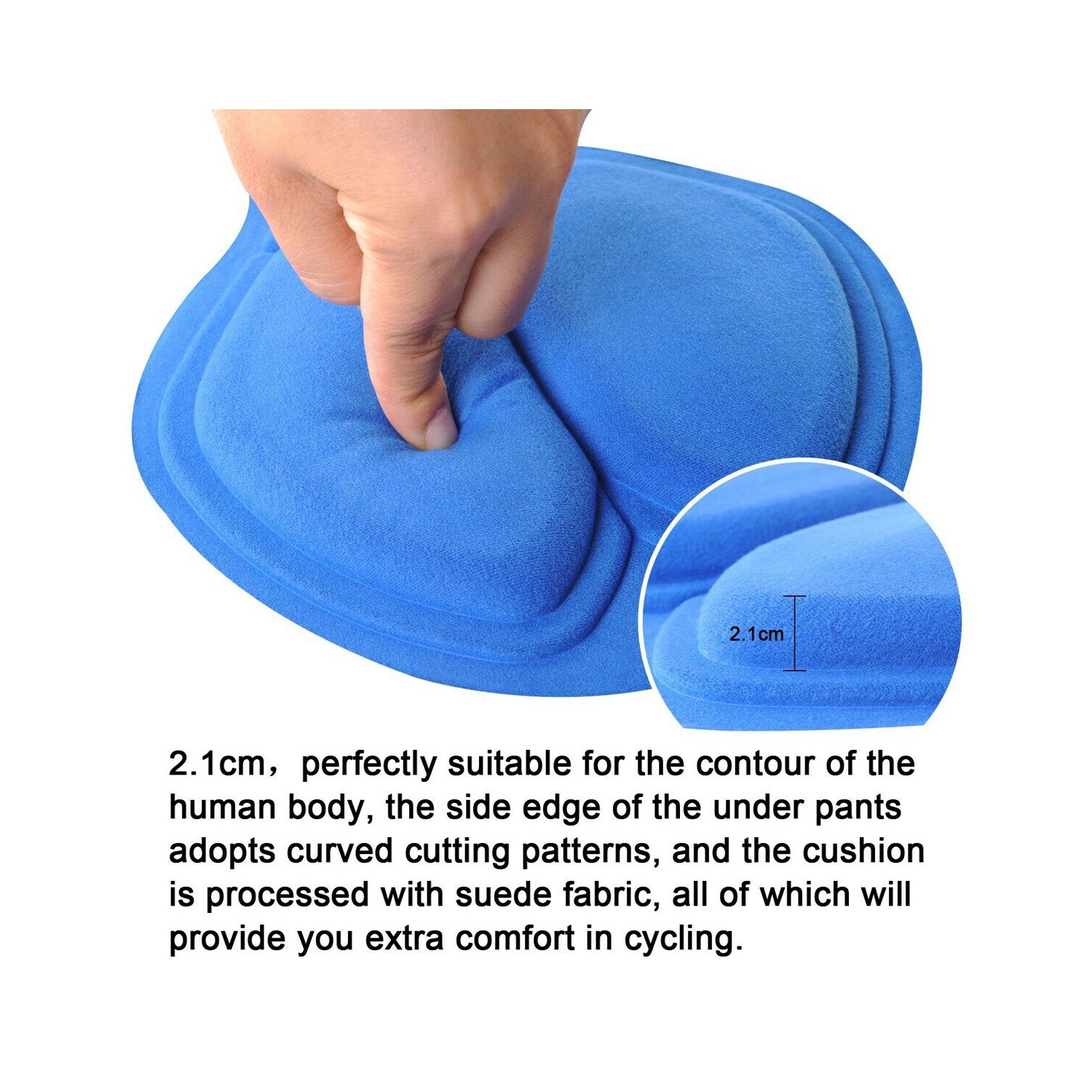 Shorts de vélo À SÉCHAGE rapide pour hommes sous-vêtements de vélo avec bourre en gel 3D CA