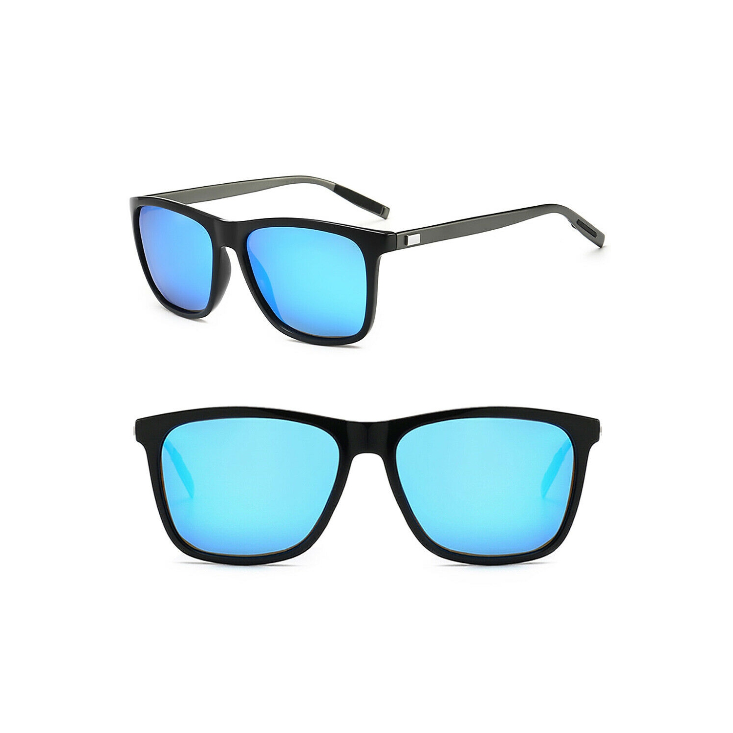 Lunettes de soleil polarisées HD pour hommes, protection UV, pêche au volant légère