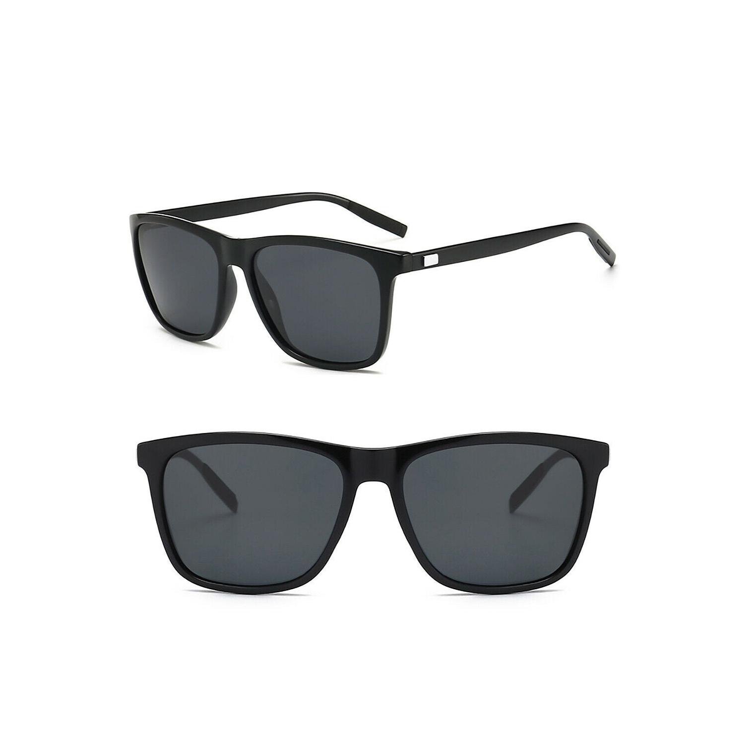 Lunettes de soleil polarisées HD pour hommes, protection UV, pêche au volant légère