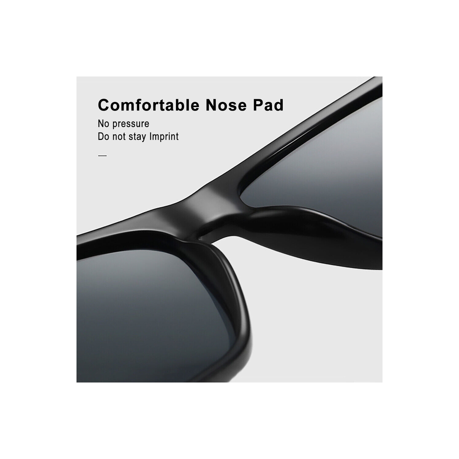 Lunettes de soleil polarisées HD pour hommes, protection UV, pêche au volant légère