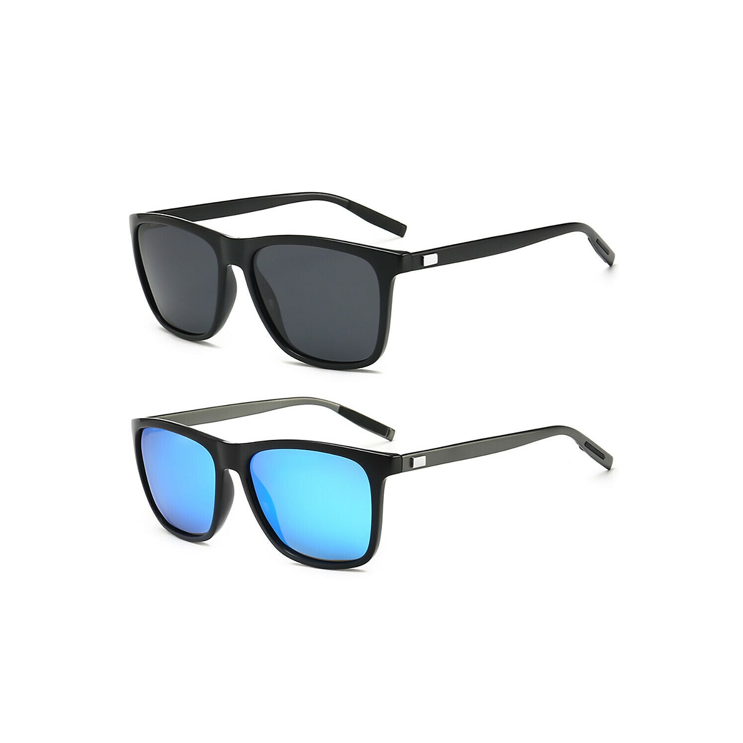 Lunettes de soleil polarisées HD pour hommes, protection UV, pêche au volant légère