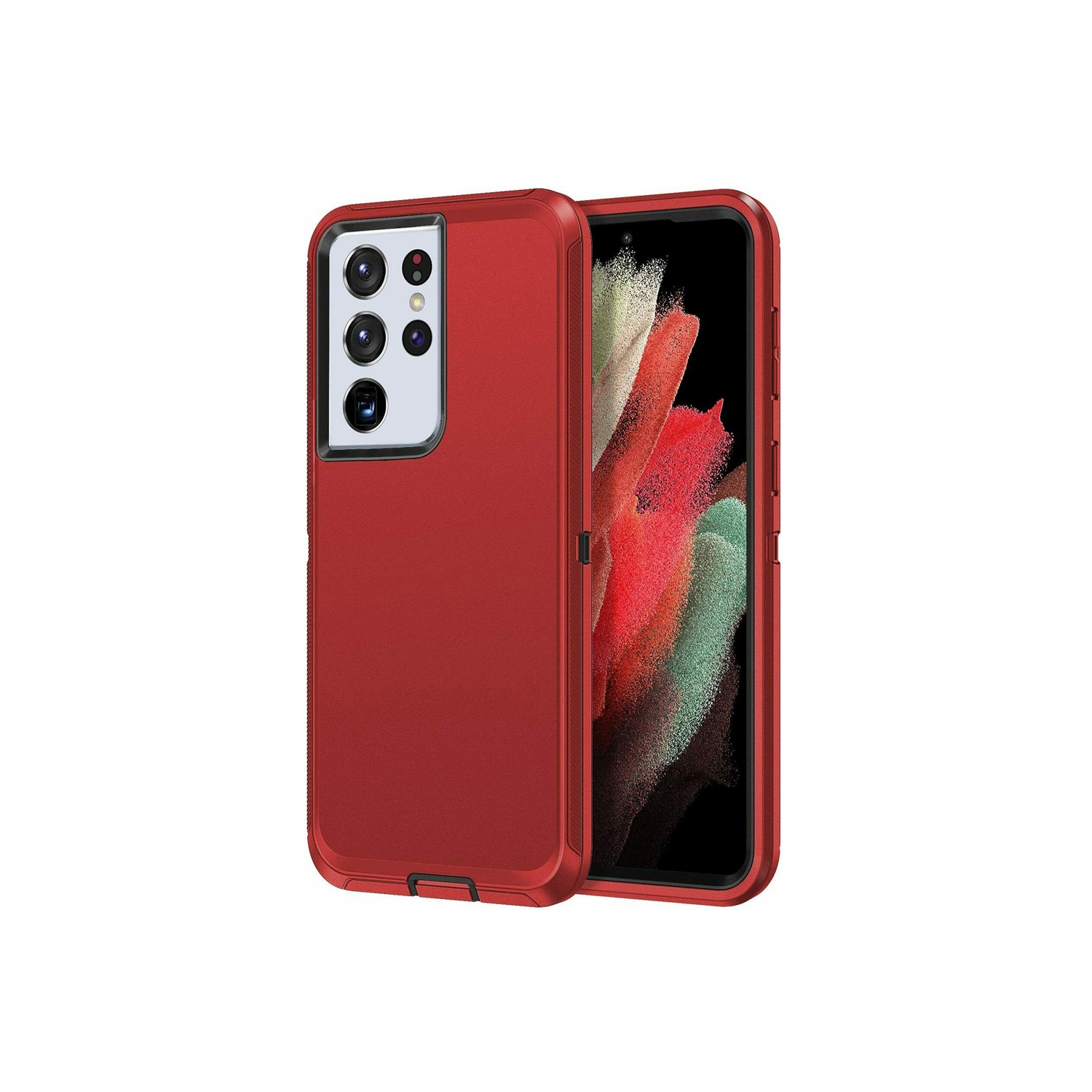 Pour Samsung Galaxy S22 5G 3en1 Étui résistant aux chutes Tradies Hybrid Armor, robuste, antichoc et robuste