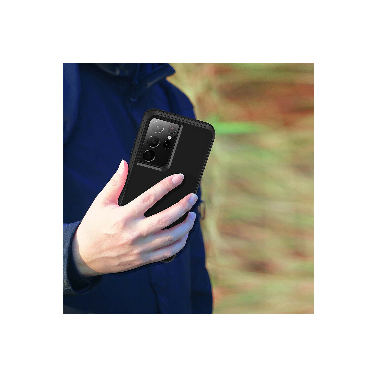 Pour Samsung Galaxy S22 5G 3en1 Étui résistant aux chutes Tradies Hybrid Armor, robuste, antichoc et robuste