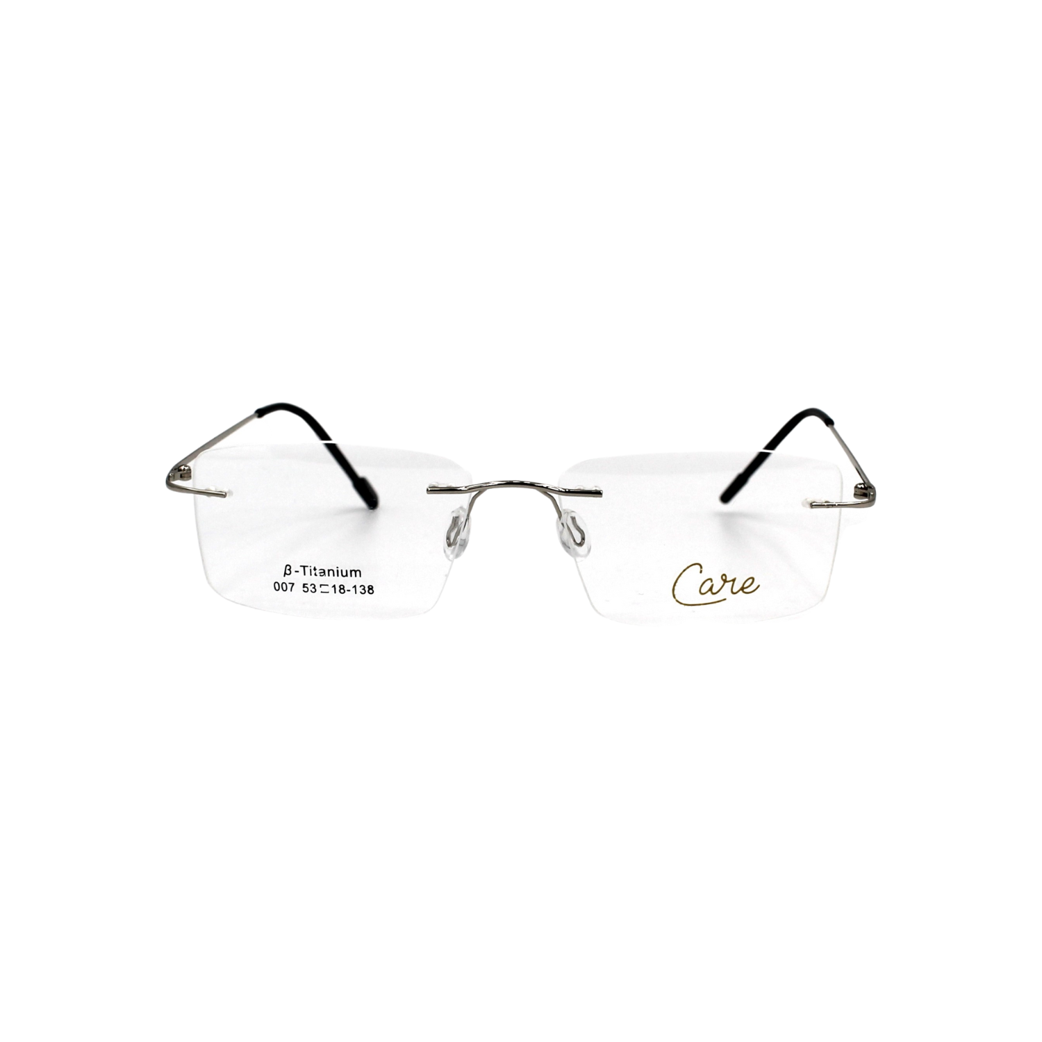 Ottika Care - B. Titanium | Rimless | Model 007 | Silver