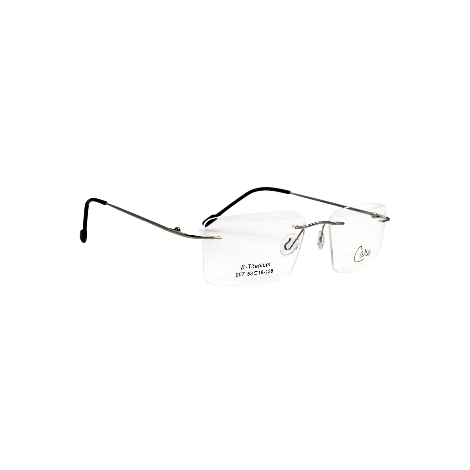 Ottika Care - B. Titanium | Rimless | Model 007 | Silver