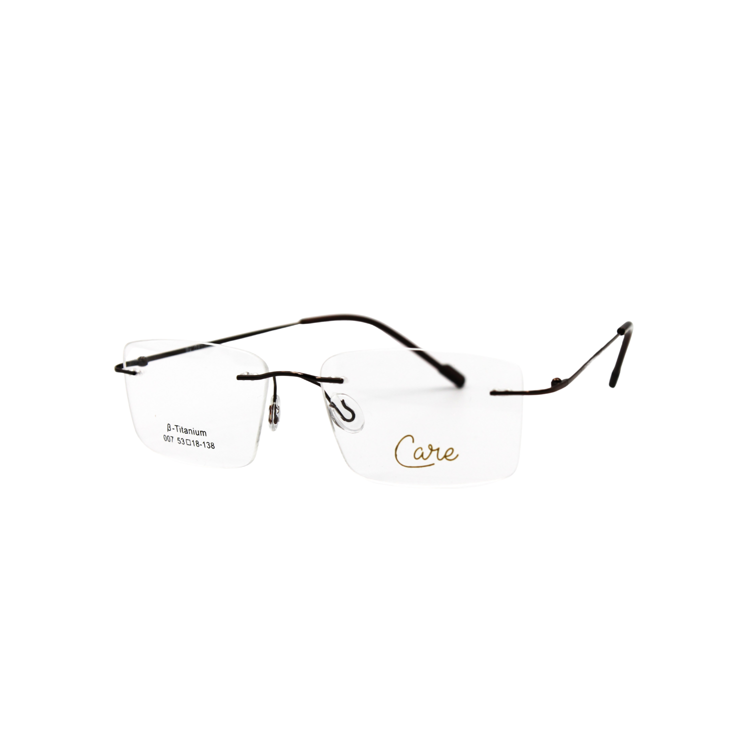 Ottika Care - B. Titanium | Rimless | Model 007 | Copper