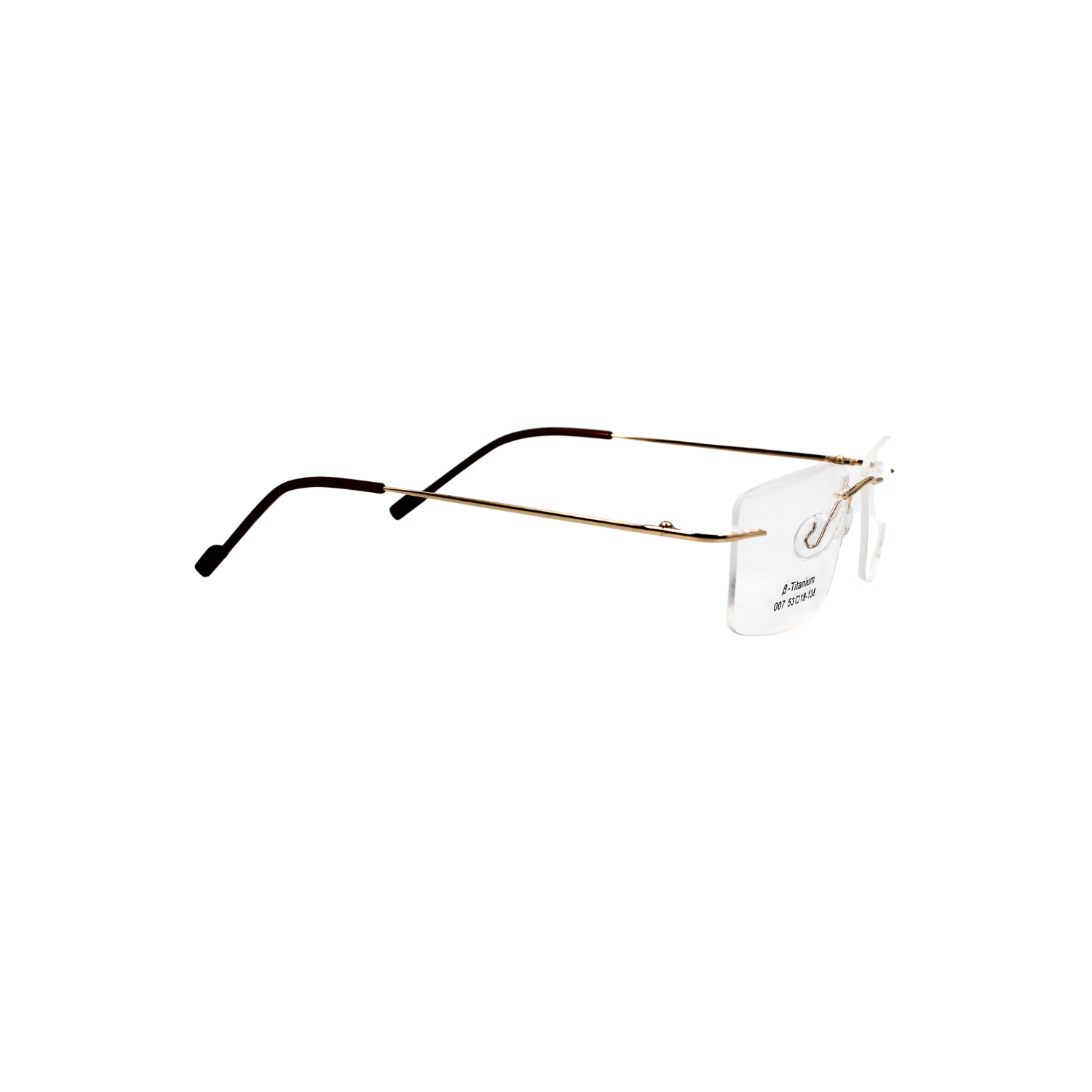 Ottika Care - B. Titanium | Rimless | Model 007 | Gold