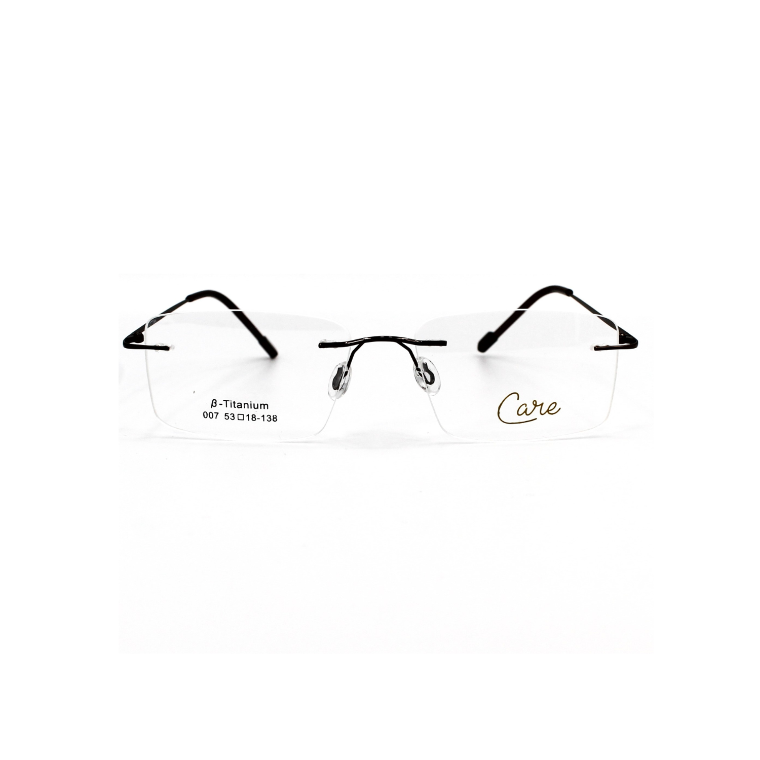 Ottika Care - B. Titanium | Rimless | Model 007 | Bronze