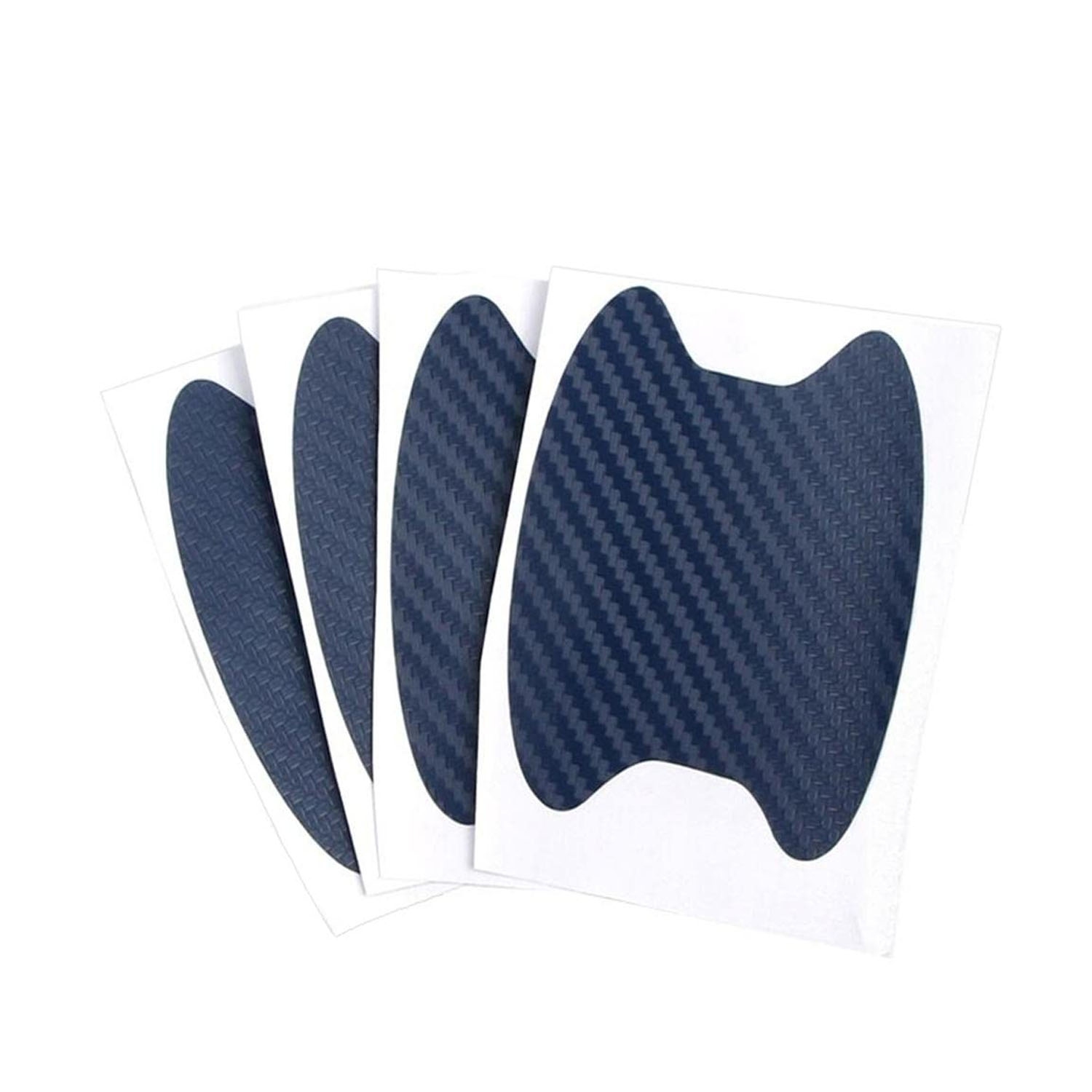4 pièces universelles pour poignée de porte de voiture; Pellicule de protection anti-rayures pour voiture; Autocollants pour voitures, camions, VUS
