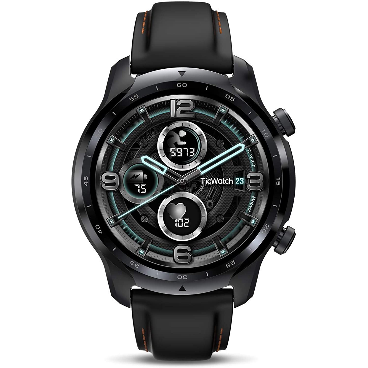 Ticwatch Pro 3 GPS Smartwatch for Men and Women, Qualcomm® Snapdragon Wear™ 4100+ Dual System Platform