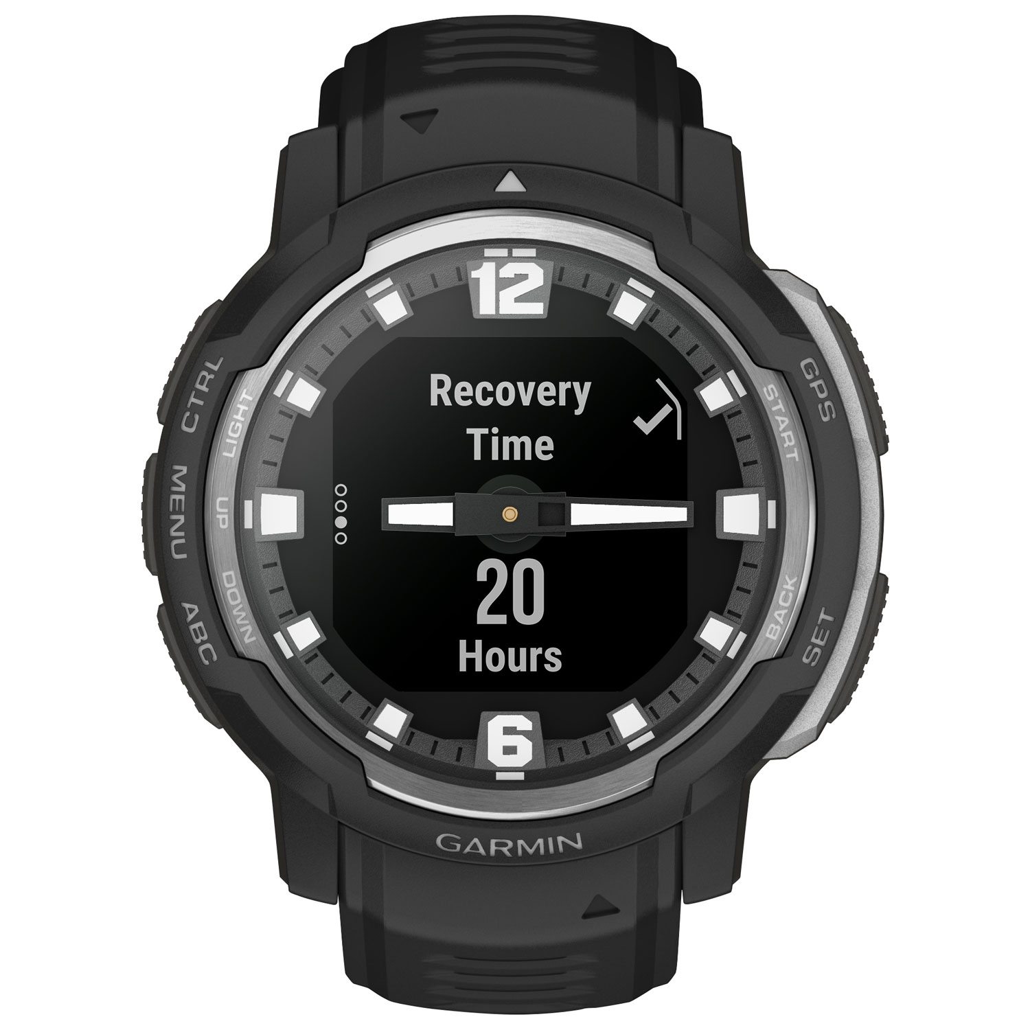 Garmin Instinct Crossover 45mm Bluetooth Multisport Smartwatch - Black