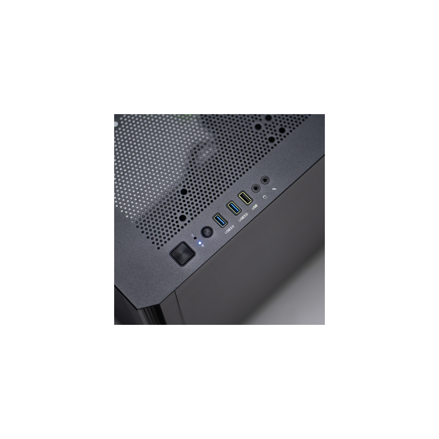 Ordinateur de jeu personnalisé Shield Pro de Quoted Tech - Noir