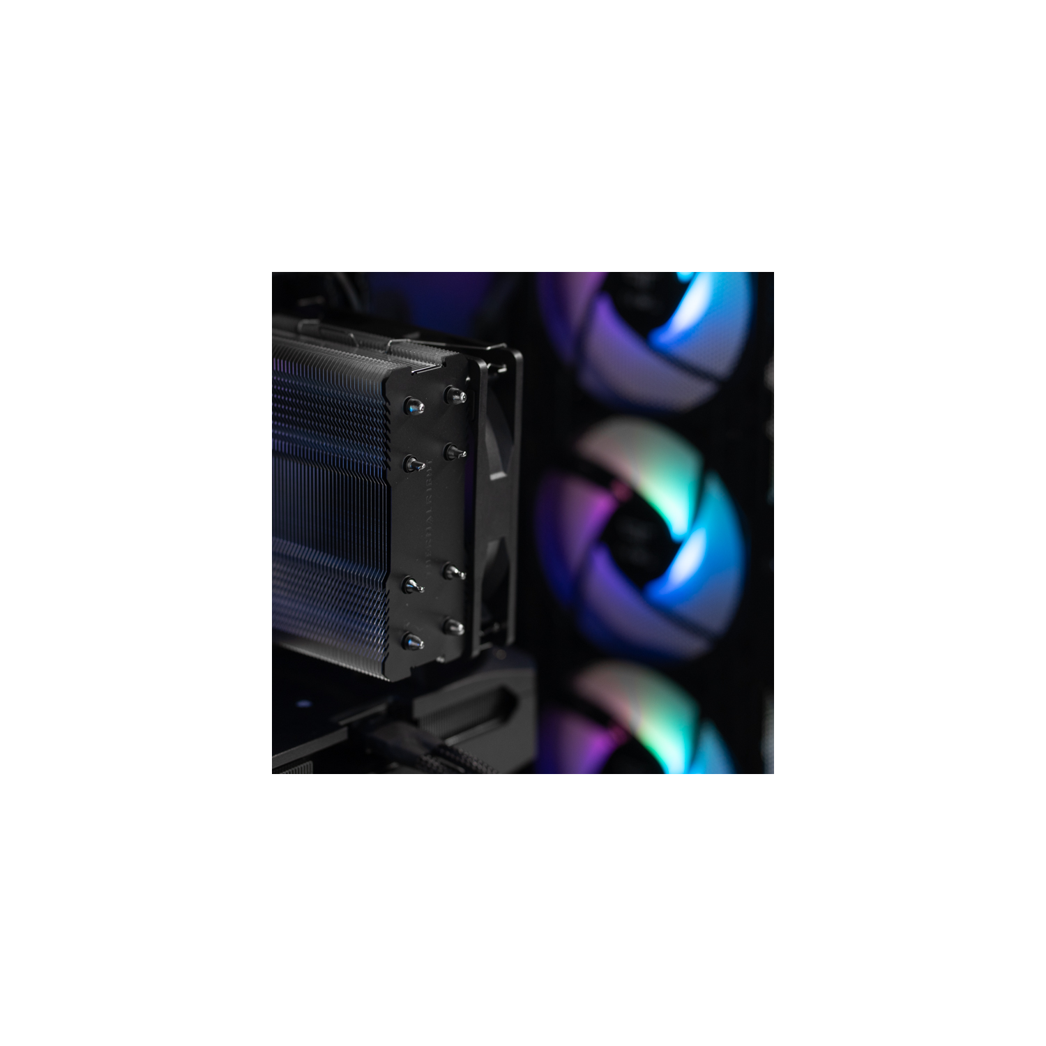 Ordinateur de jeu personnalisé Shield Pro de Quoted Tech - Noir