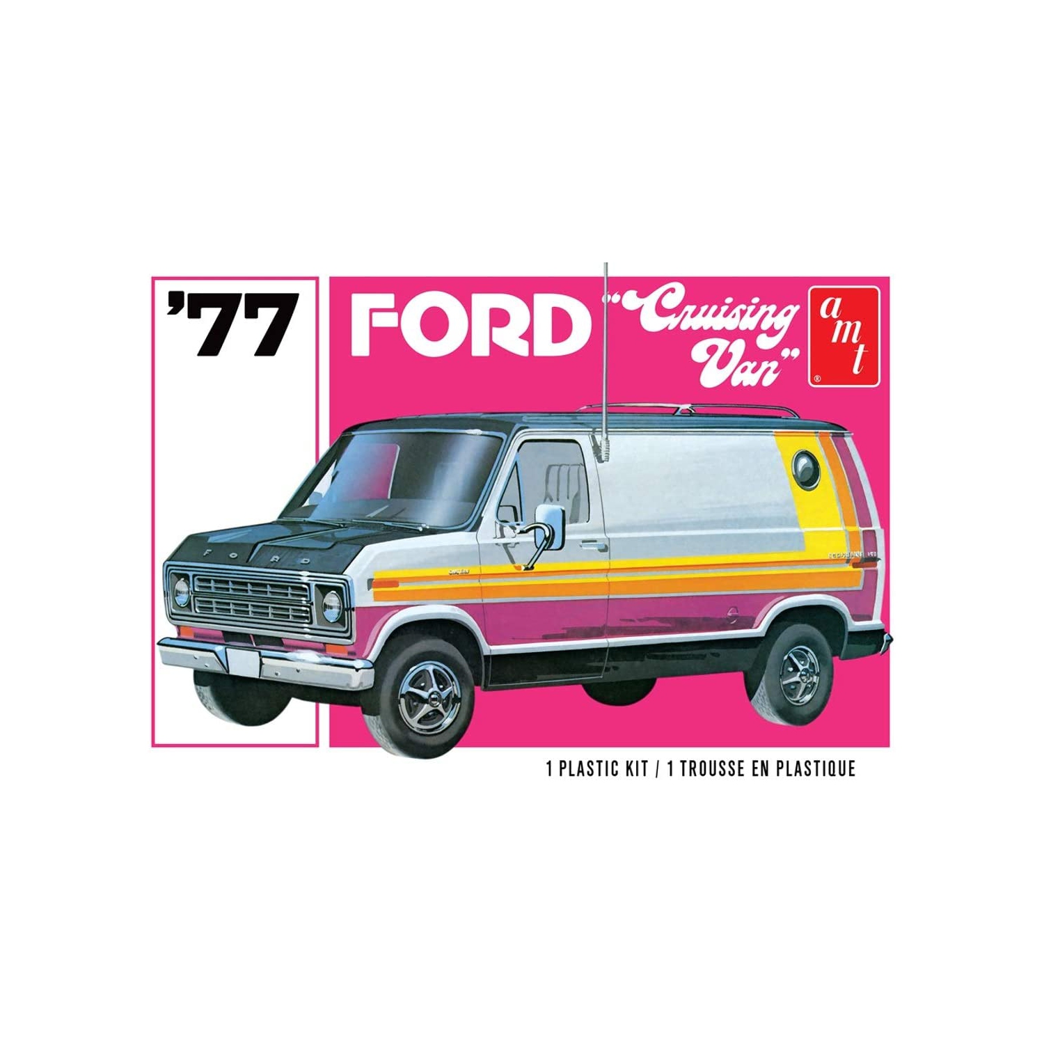 Aluminum Model Toys (AMT) '77 Ford "Cruising Van" (AMT1108) 1:25 Scale Van Plastic Model Kit