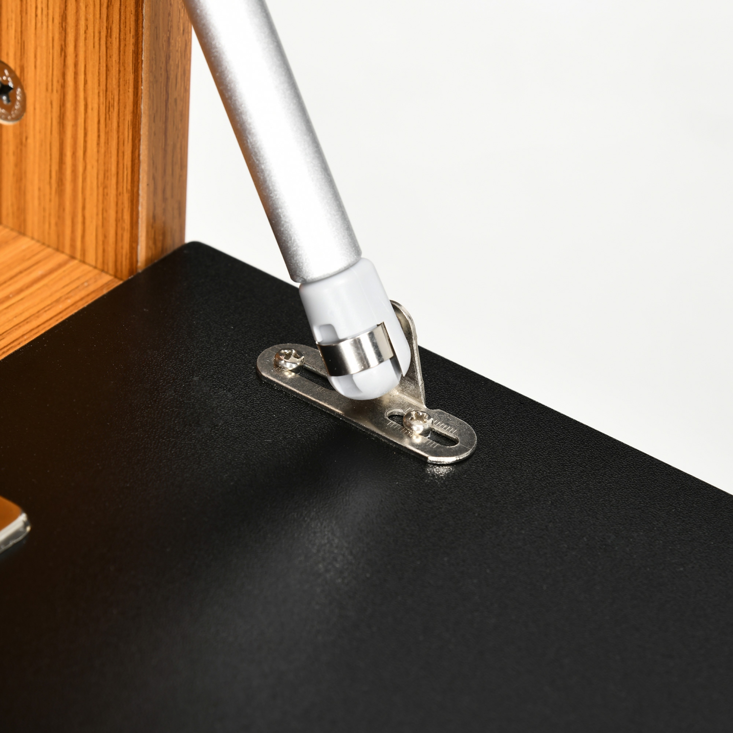 HOMCOM 63" Floating TV Stand, Modern Wall Mounted Media Console for TVs up to 70", Entertainment Center with Storage, High Gloss Effect, Brown and