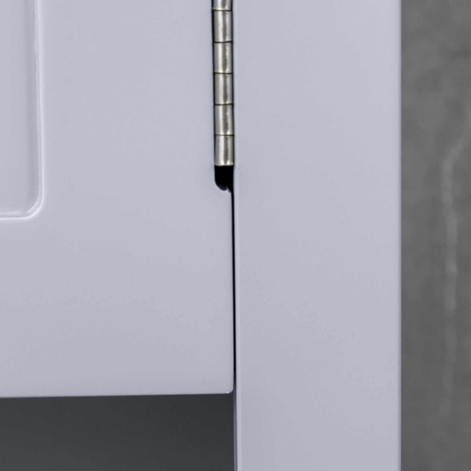 Armoire murale pour salle de bains HOMCOM, armoire à pharmacie, armoire de rangement pour toilettes avec tablette réglable et 2 portes pour couloir,