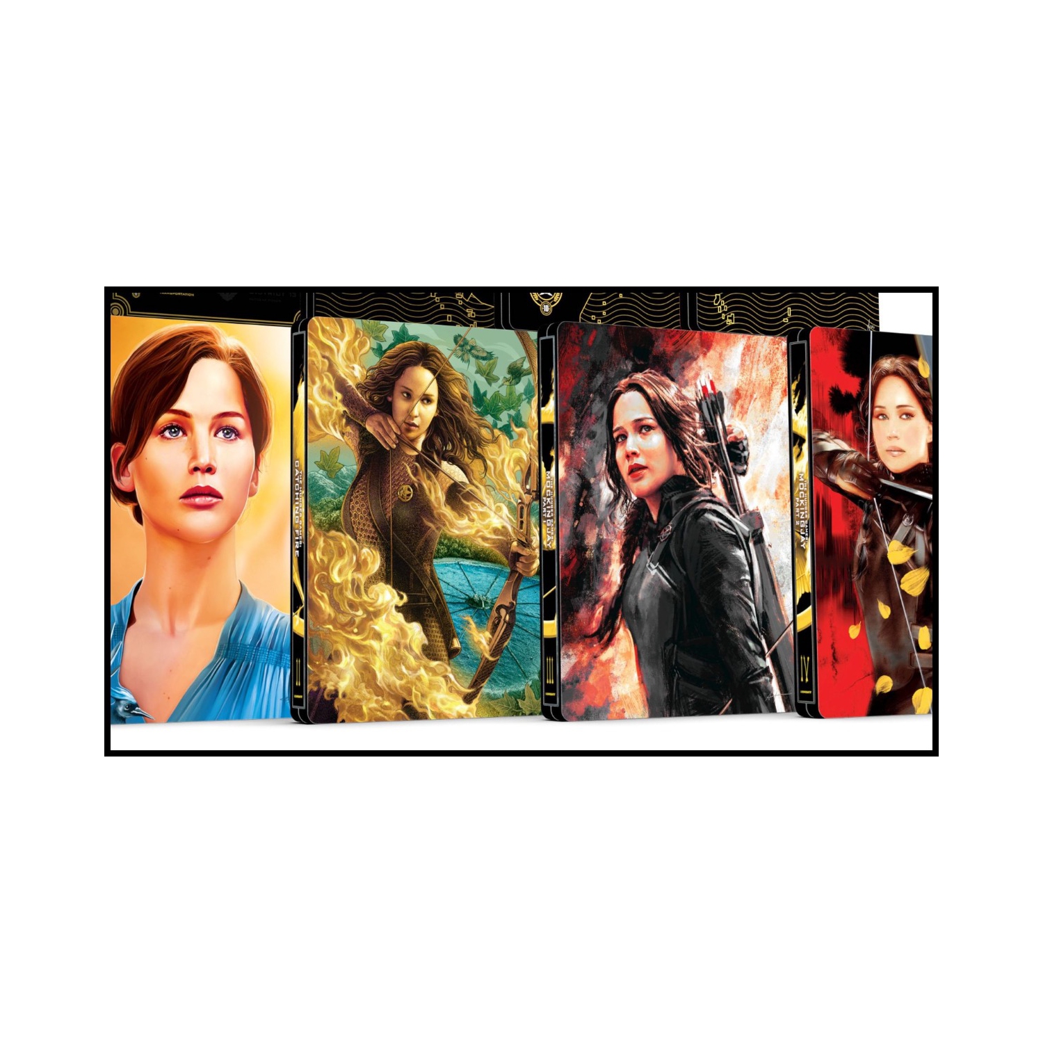 The Hunger Games: The Complete Ultimate SteelBook Collection [SteelBook][Digital Copy][4K Ultra HD Blu-ray/Blu-ray] [All 4 Films]