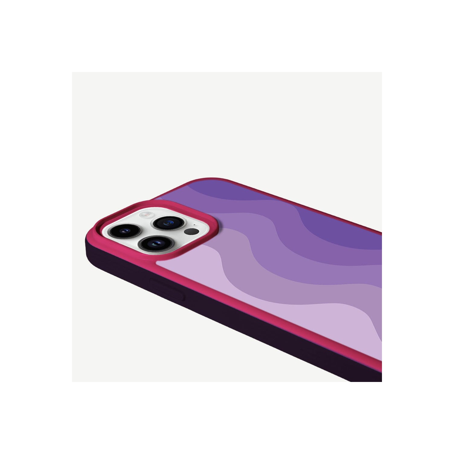 MagSafe iPhone 13 Pro Purple Wave Case