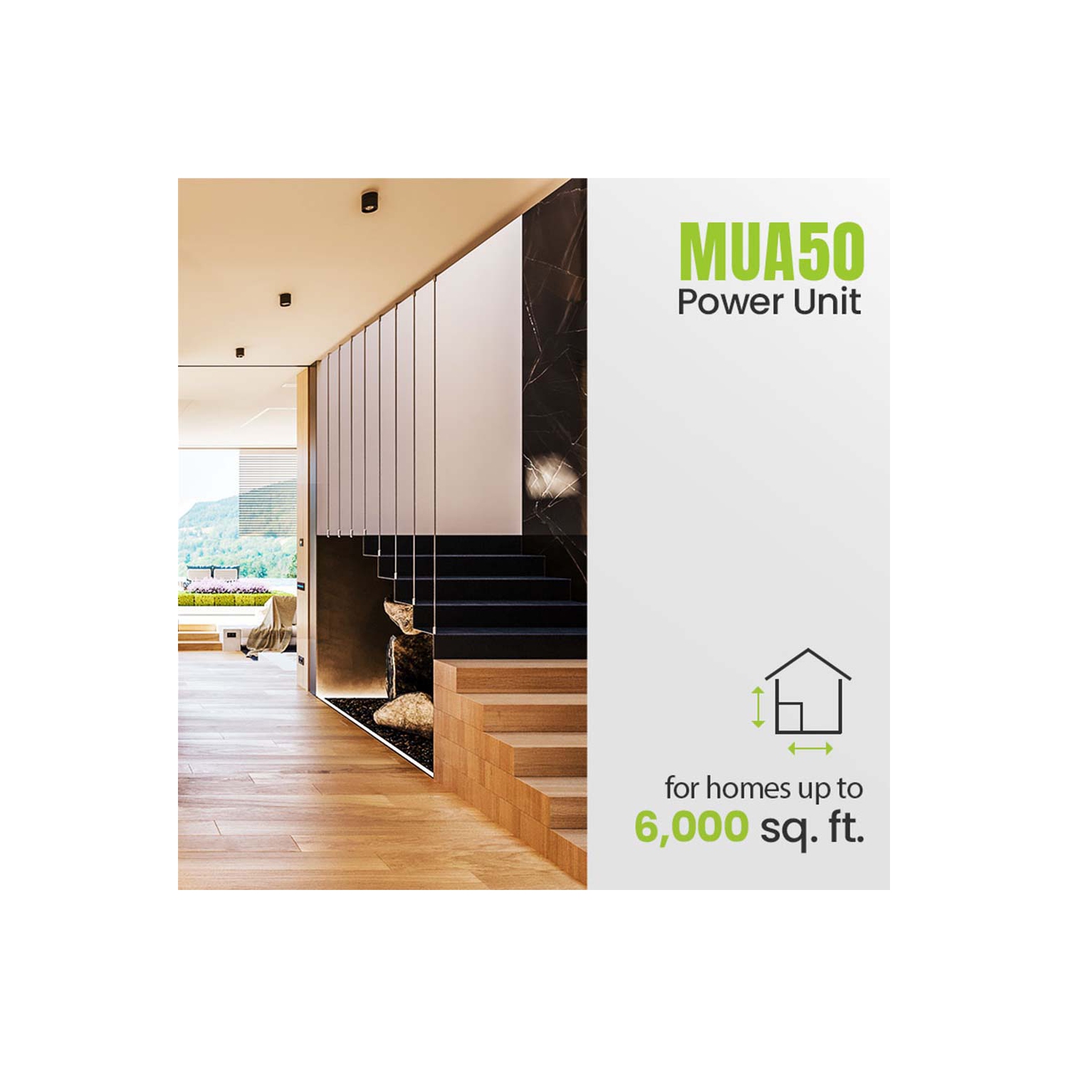 Allegro MUA50 Champion 6,000 Square Foot Home Central Vacuum System - Super Quiet Power Unit