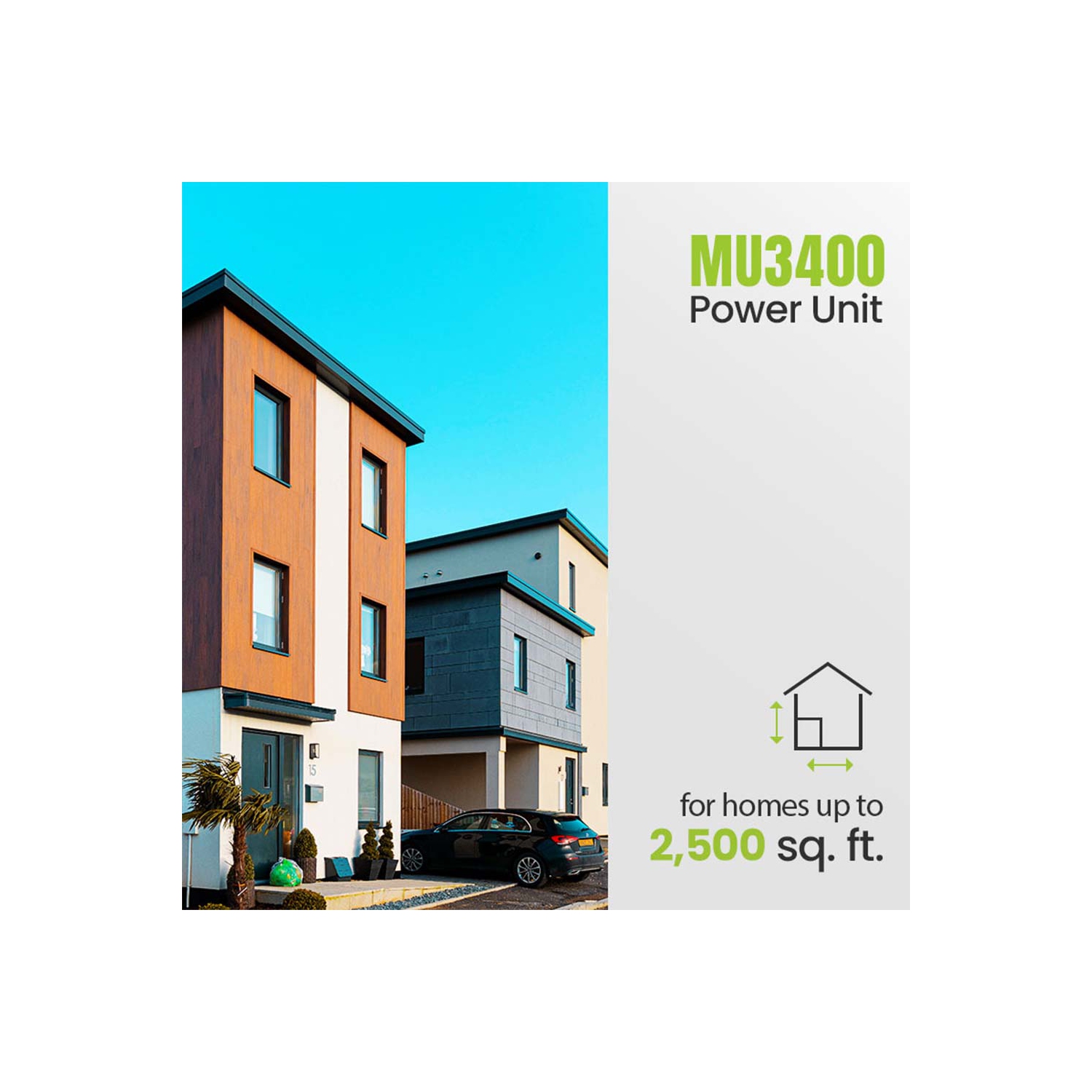 Allegro COMPACT 2,500 Square Foot Home Central Vacuum System