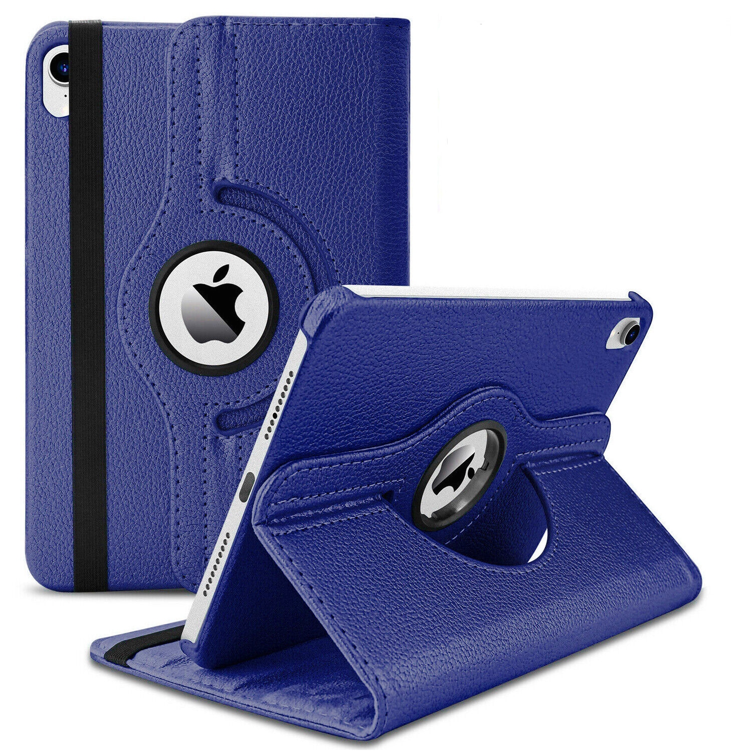 XCRS Étui folio pour Apple iPad 10e génération 10,9 pouces Housse pivotante à 360°, affichage multi-angle, réveil/veille automatique en cuir PU avec