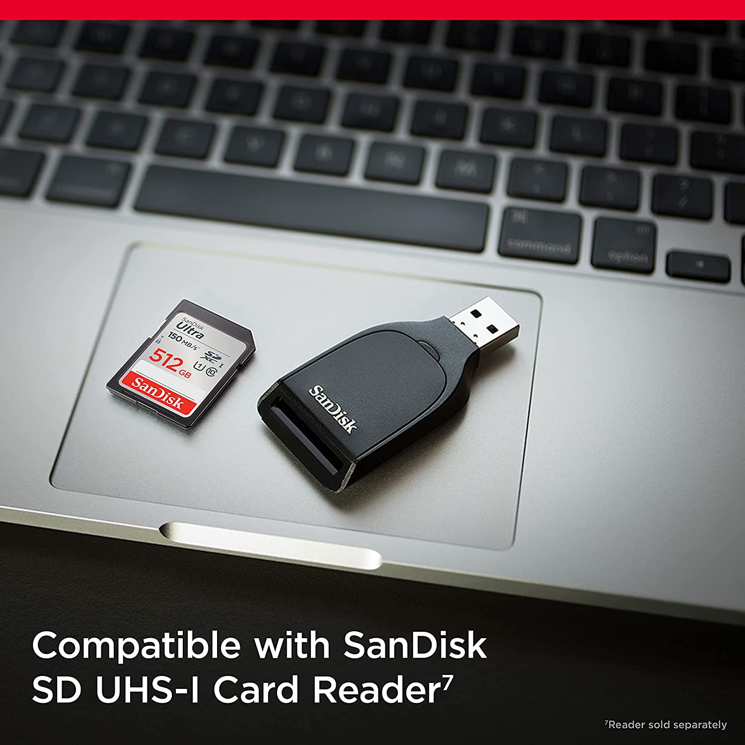 Carte mémoire SDXC Ultra de 512 Go de SanDisk