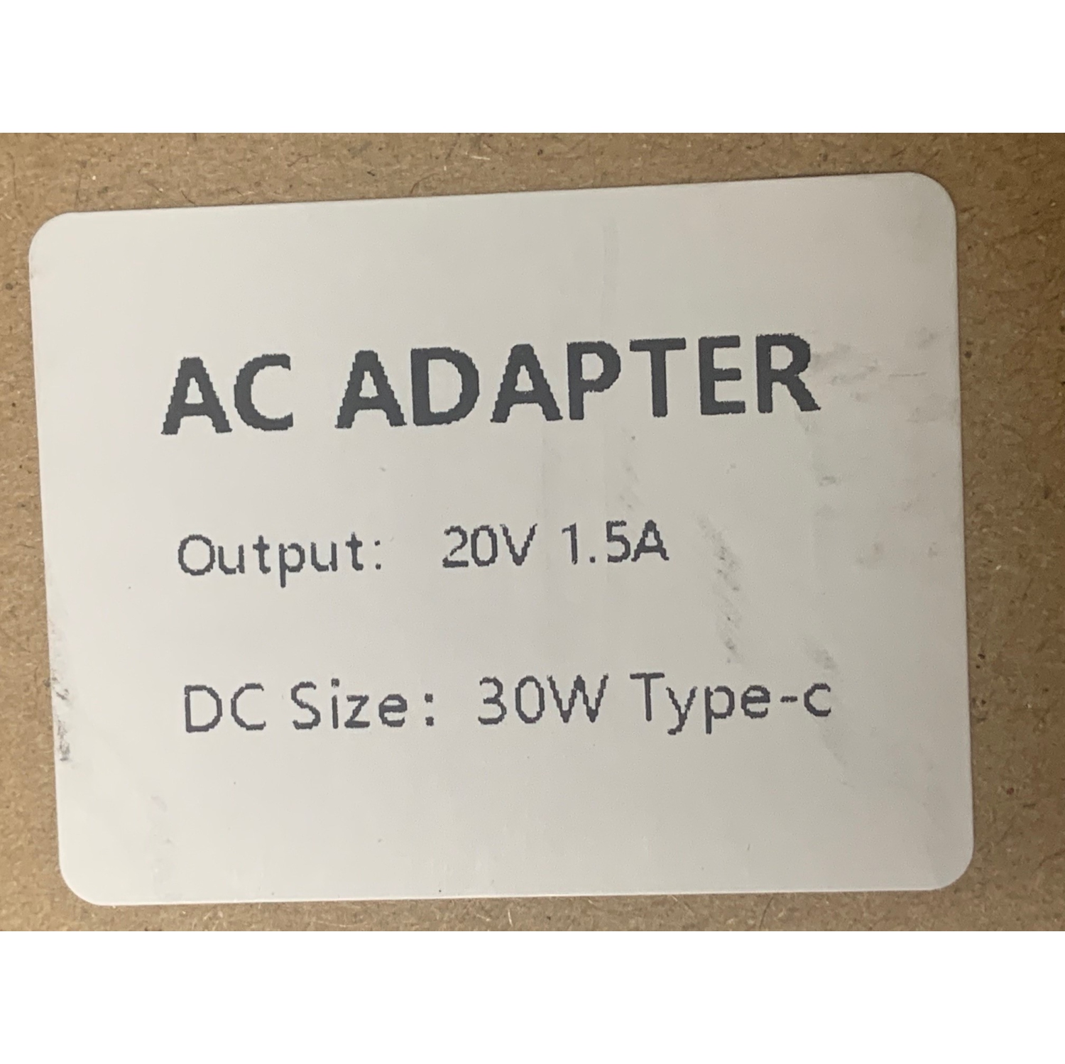 Chargeur USB de type C de 30 W