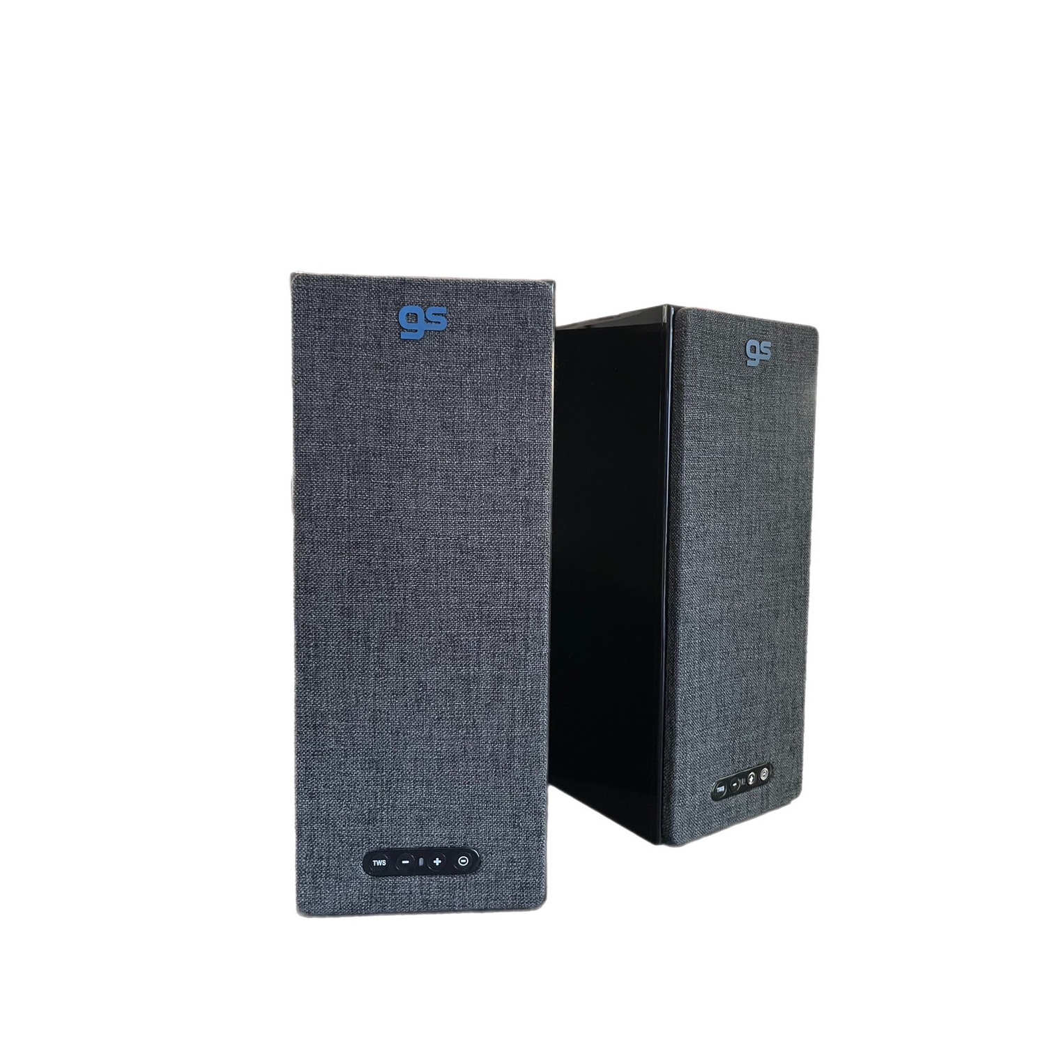 GS CLEO Bookshelf Speaker Black colour, per pair, Bluetooth 5.0, 24V/DC 2A input configuration, unit size: 320*130*162.5mm