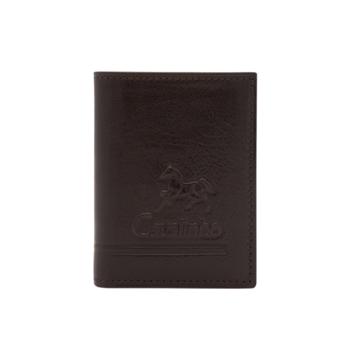 Cavalinho Trifold Leather Wallet - Brown - handmade in Portugal & RFID protected