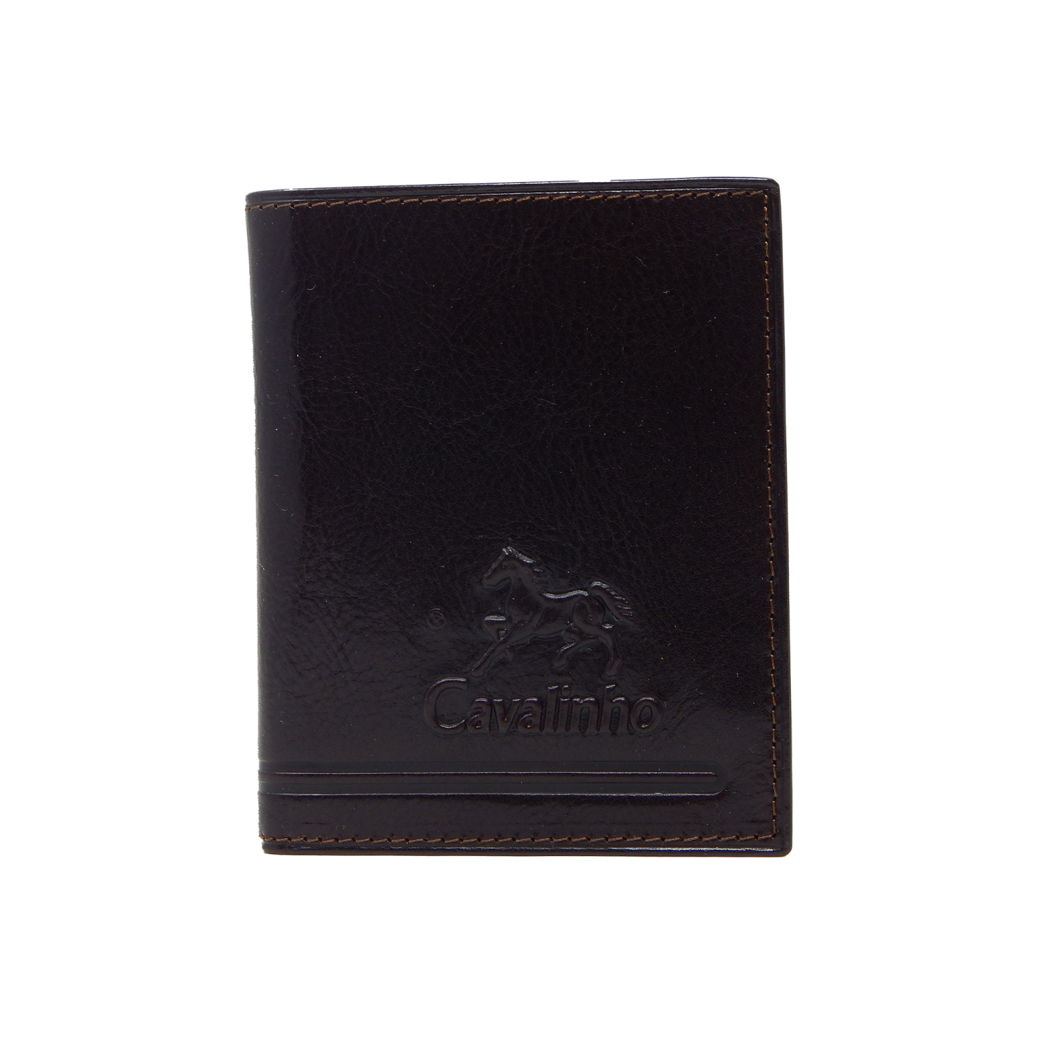 Cavalinho Trifold Leather Wallet - Brown - handmade in Portugal & RFID protected