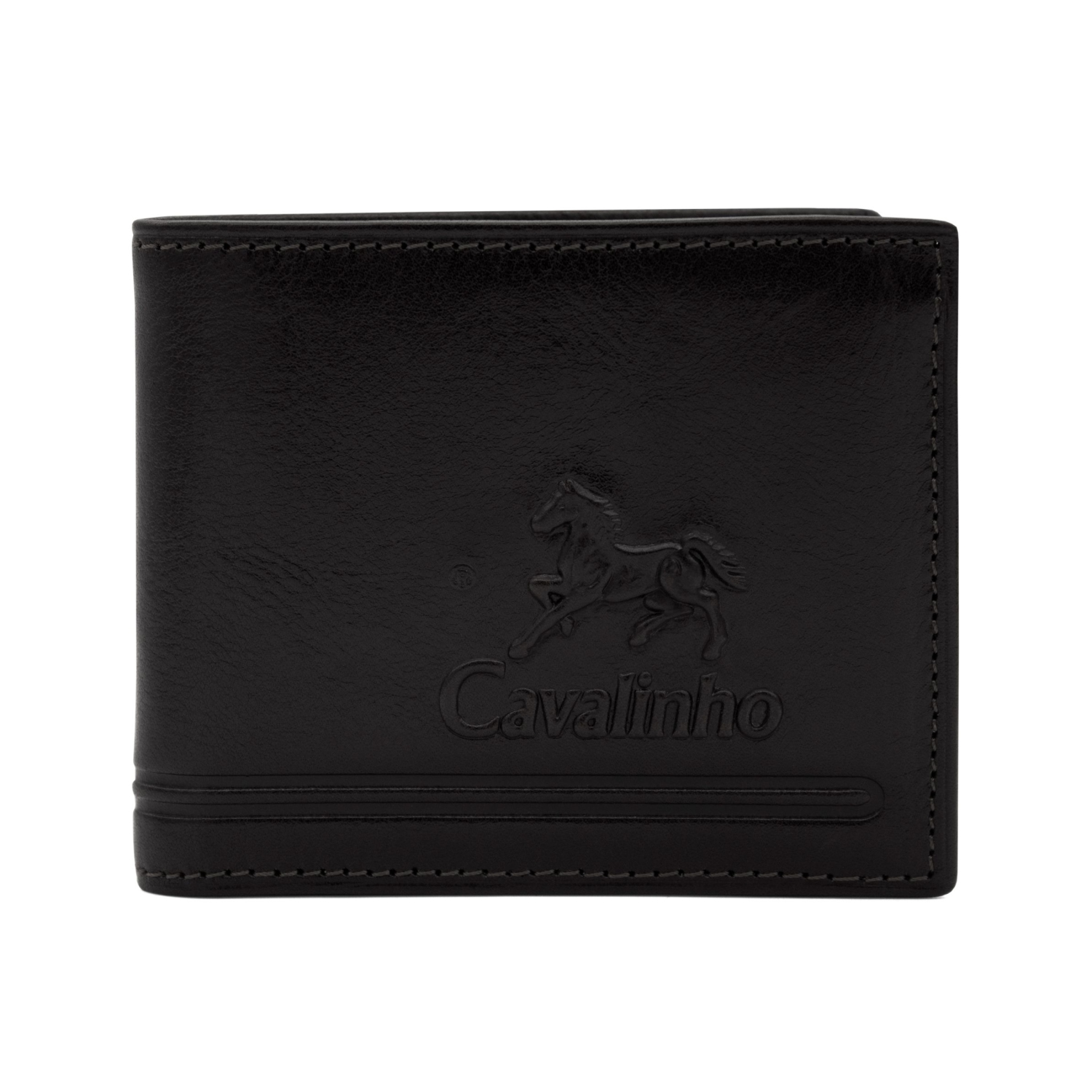 Portefeuille en cuir Cavalinho