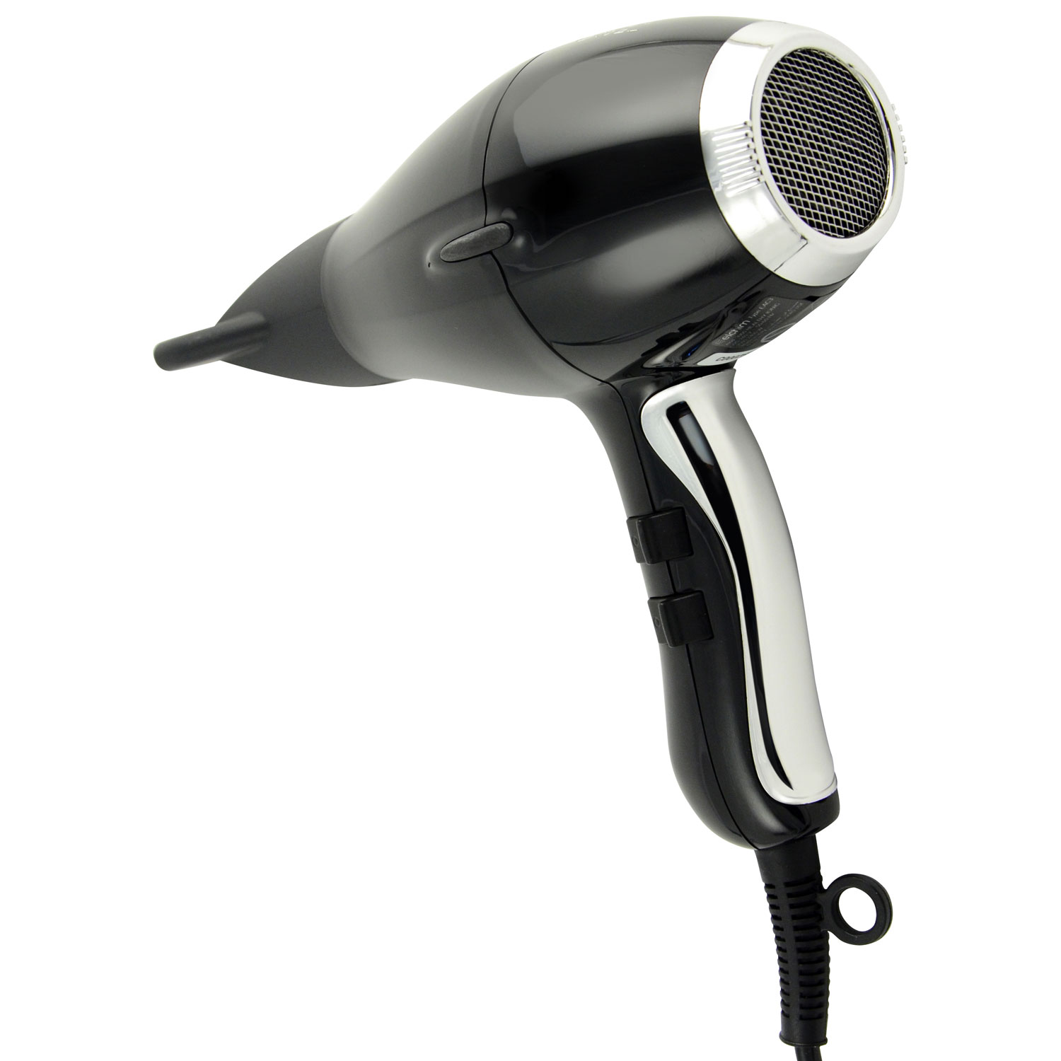 Sèche-cheveux en céramique 2400 W 3900 Healthy Ionic d'Elchim - Noir/Argenté