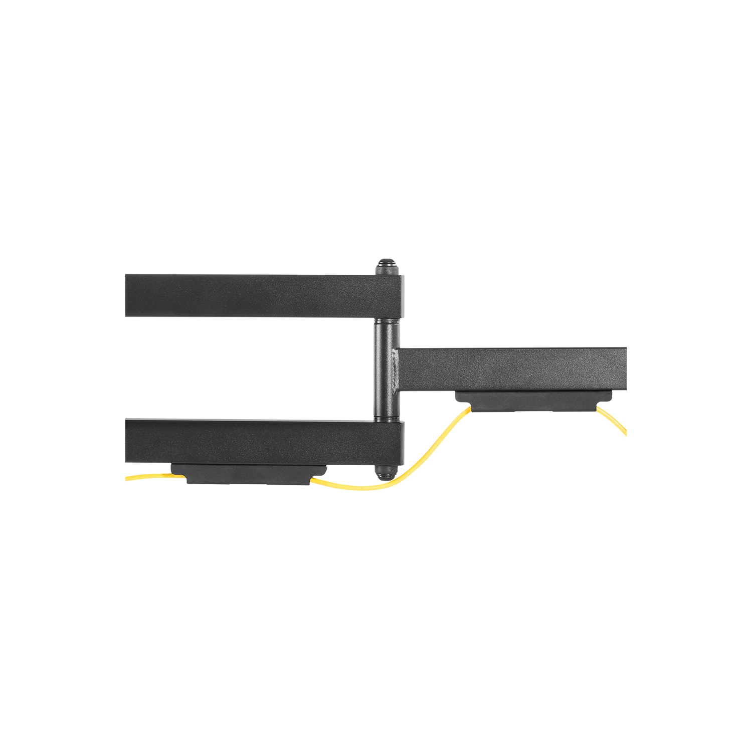 Support mural articulé HYFAI pour téléviseur ACL/DEL plat et courbé – convient aux tailles 32 à 55 po – VESA jusqu'à 400 x 400