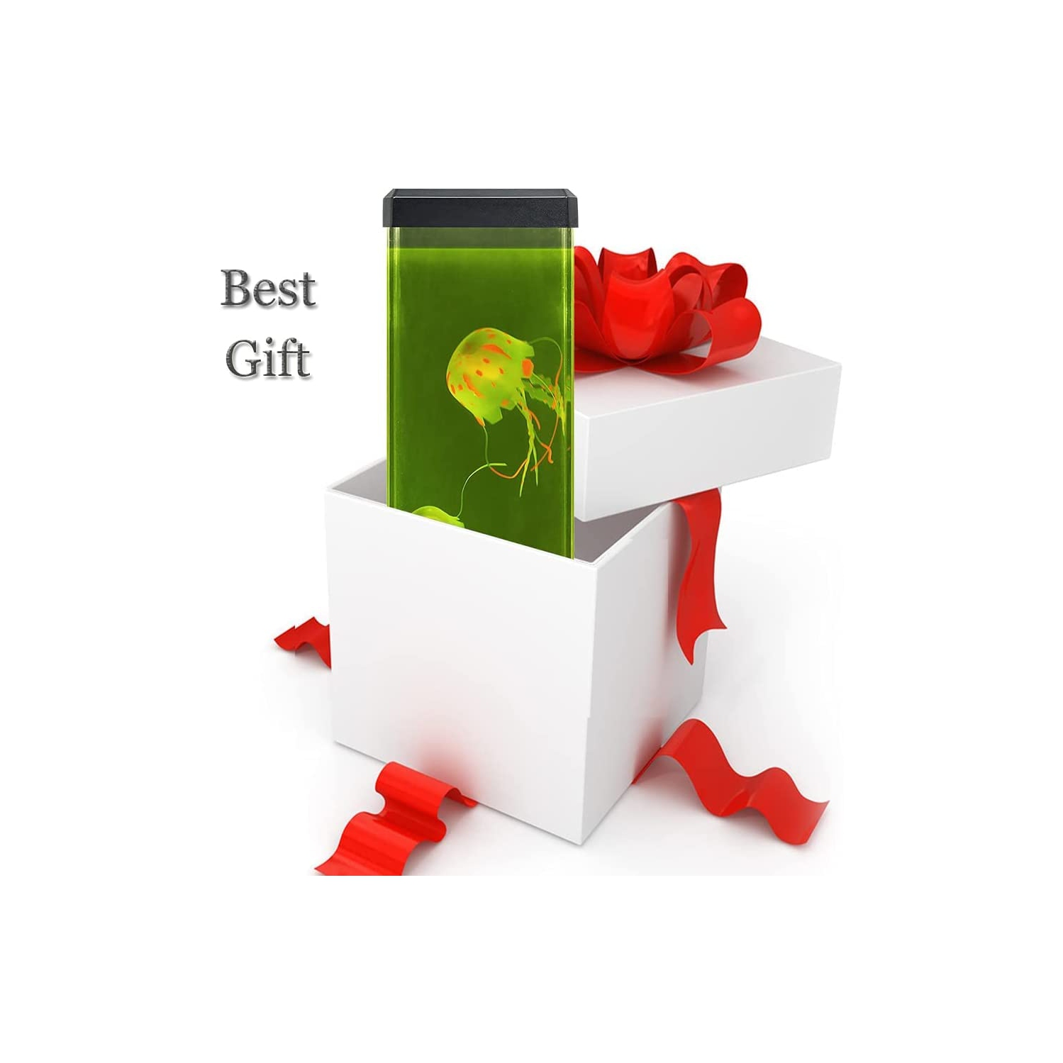 Lampe à lave de méduse, veilleuse pour enfants Design pour la maison, le bureau et la décoration de la pièce.