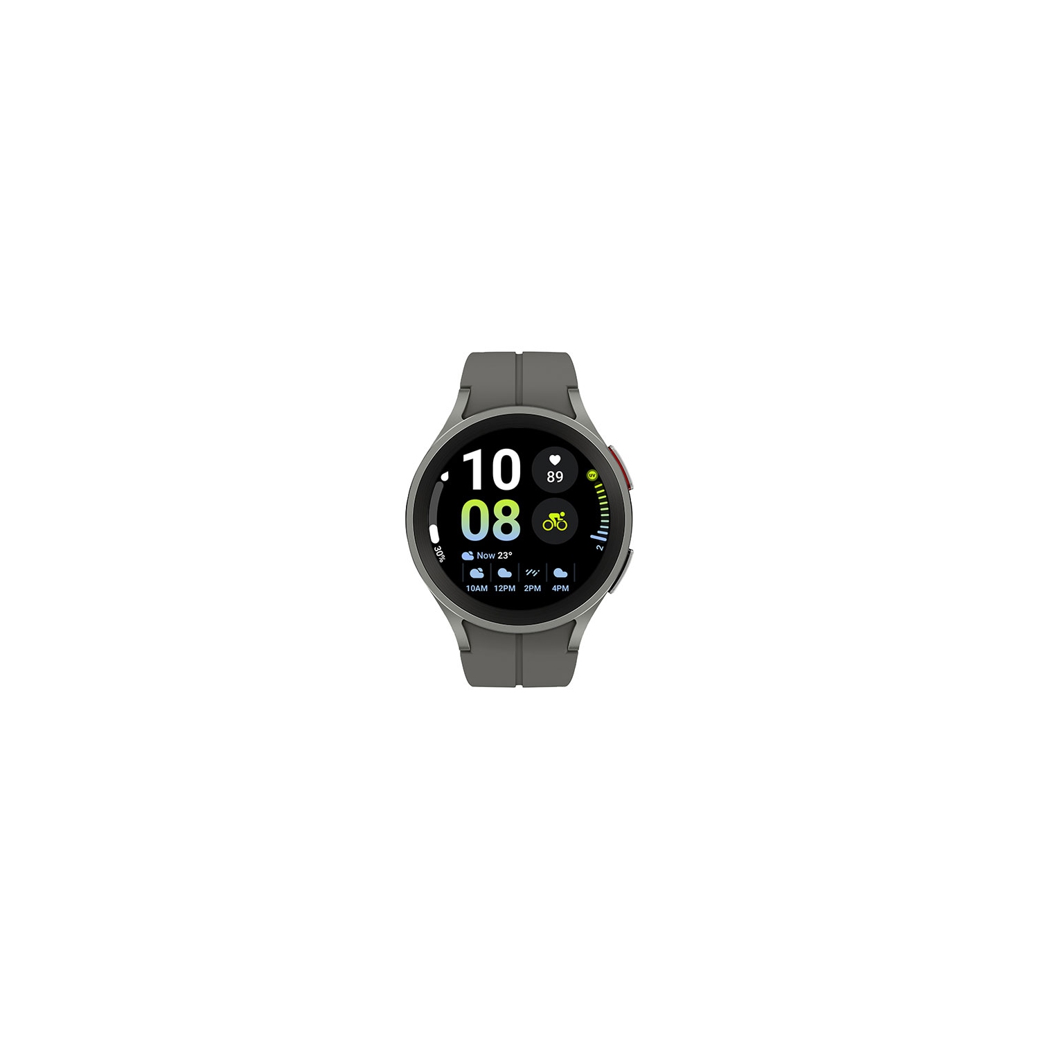 Montre intelligente 45 mm Galaxy Watch5 Pro de Samsung avec moniteur fréquence cardiaque de Remis à neuf (Très bon état) - Gris