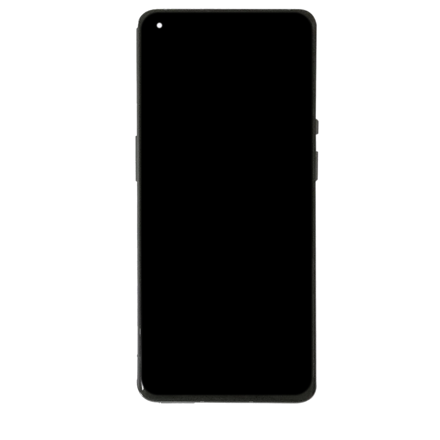 Refurbished (Excellent) - Replacement OLED Assembly With Frame Compatible For OnePlus 9 Pro (Non-Verizon 5G UW Frame) (Stellar Black)