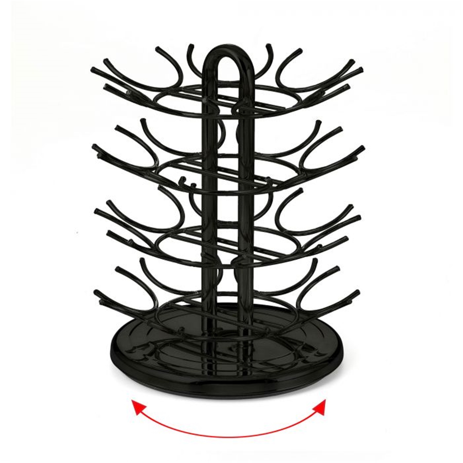 Starfrit - Nespresso Capsule Carousel, 28 Vertuo Capsule Capacity, Black